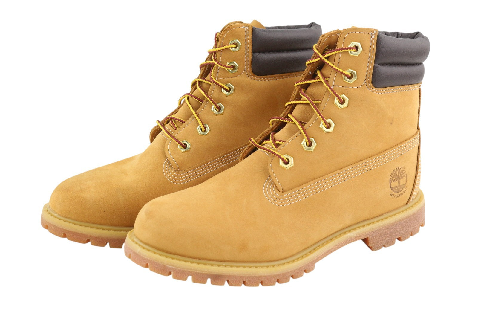 TIMBERLAND 42687 moteriški aulinukai EU39.5/39 rudi odiniai su raišteliais, Ortholite tipo viršutiniai batai iki kulkšnies. 