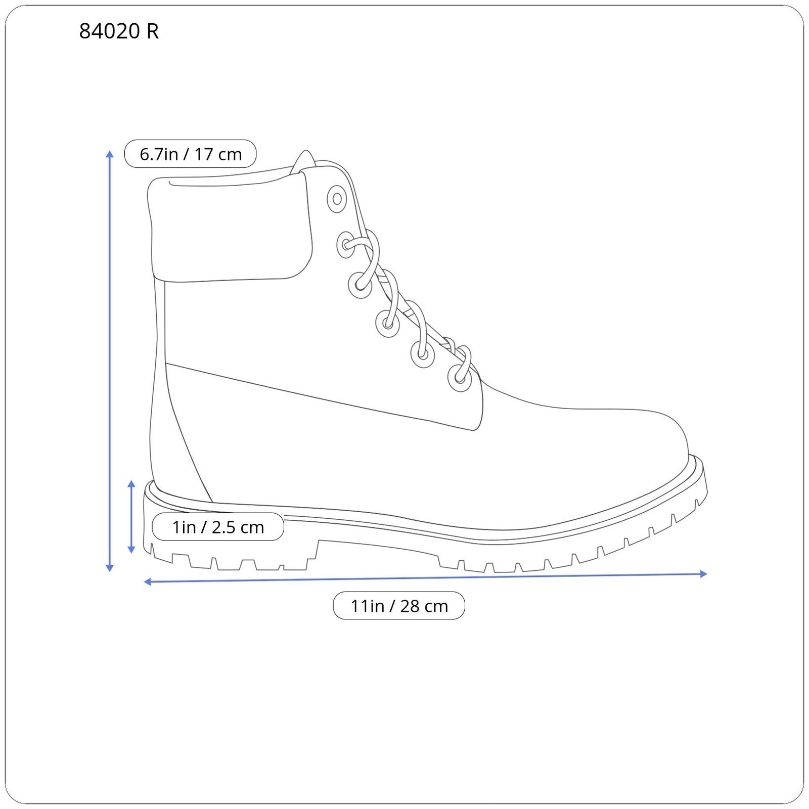 TIMBERLAND 42687 moteriški aulinukai EU39.5/39 rudi odiniai su raišteliais, Ortholite tipo viršutiniai batai iki kulkšnies. 