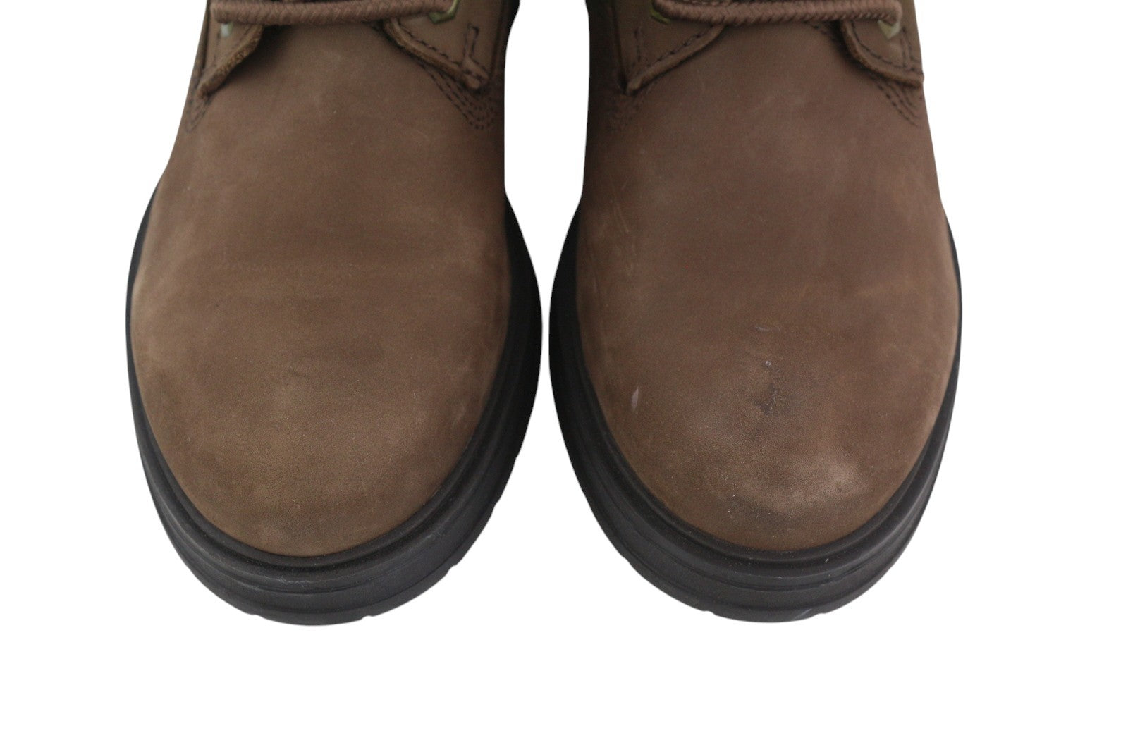 TIMBERLAND moteriški aulinukai EU38//38.5 rudi odiniai, vandeniui atsparūs, suvarstomi batai ant kulkšnies. 