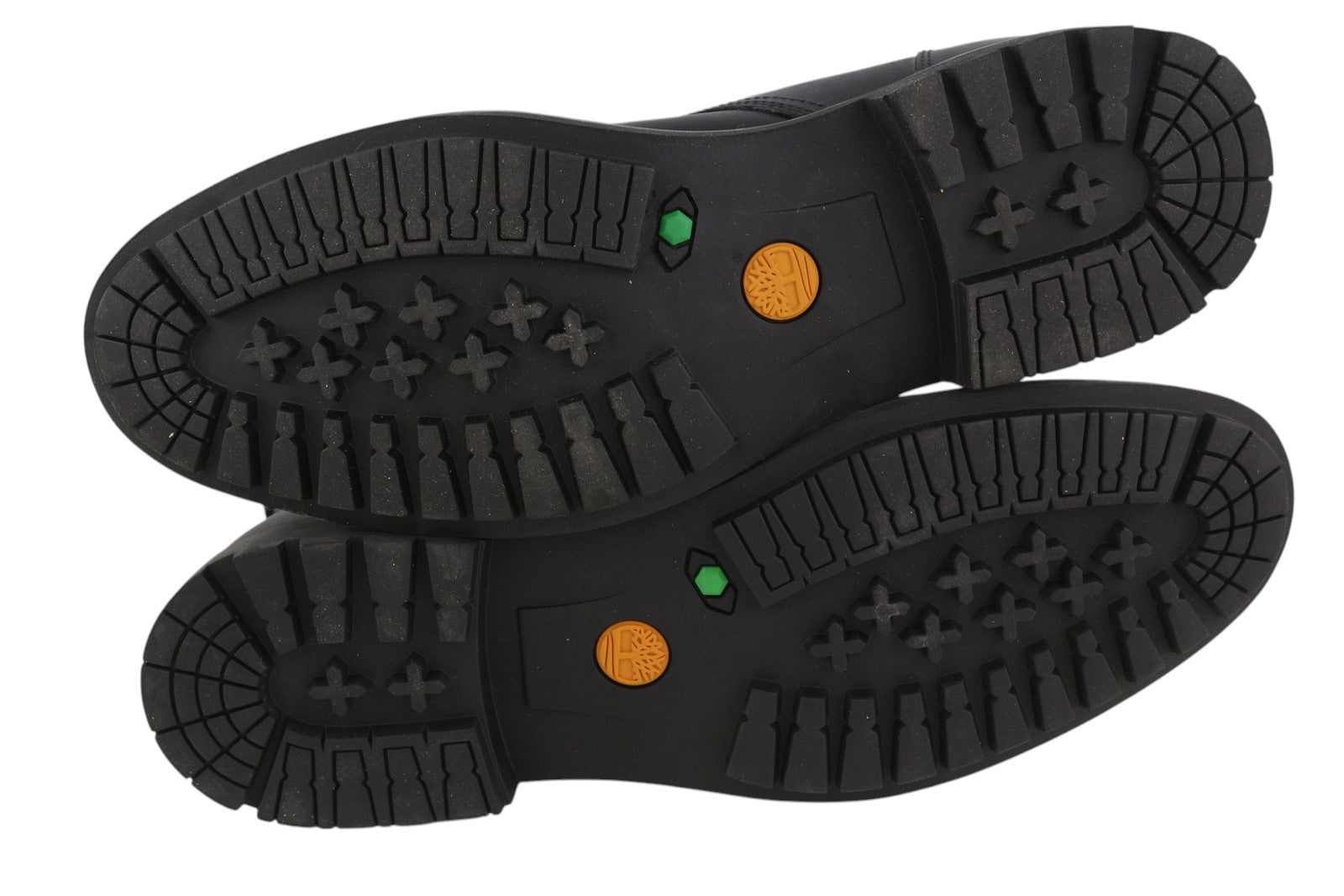 TIMBERLAND 5551R vyriški aulinukai EU45.5/46 juodi odiniai „Chelsea“ stiliaus palaidinės su migdolų raštu 