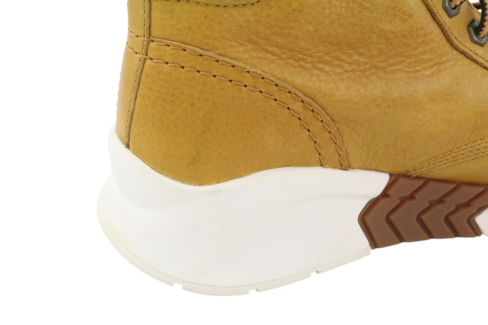 TIMBERLAND A27VE vyriški aulinukai EU43.5/44 rudi odiniai suvarstomi vidurio viršutiniai migdolų nosys 