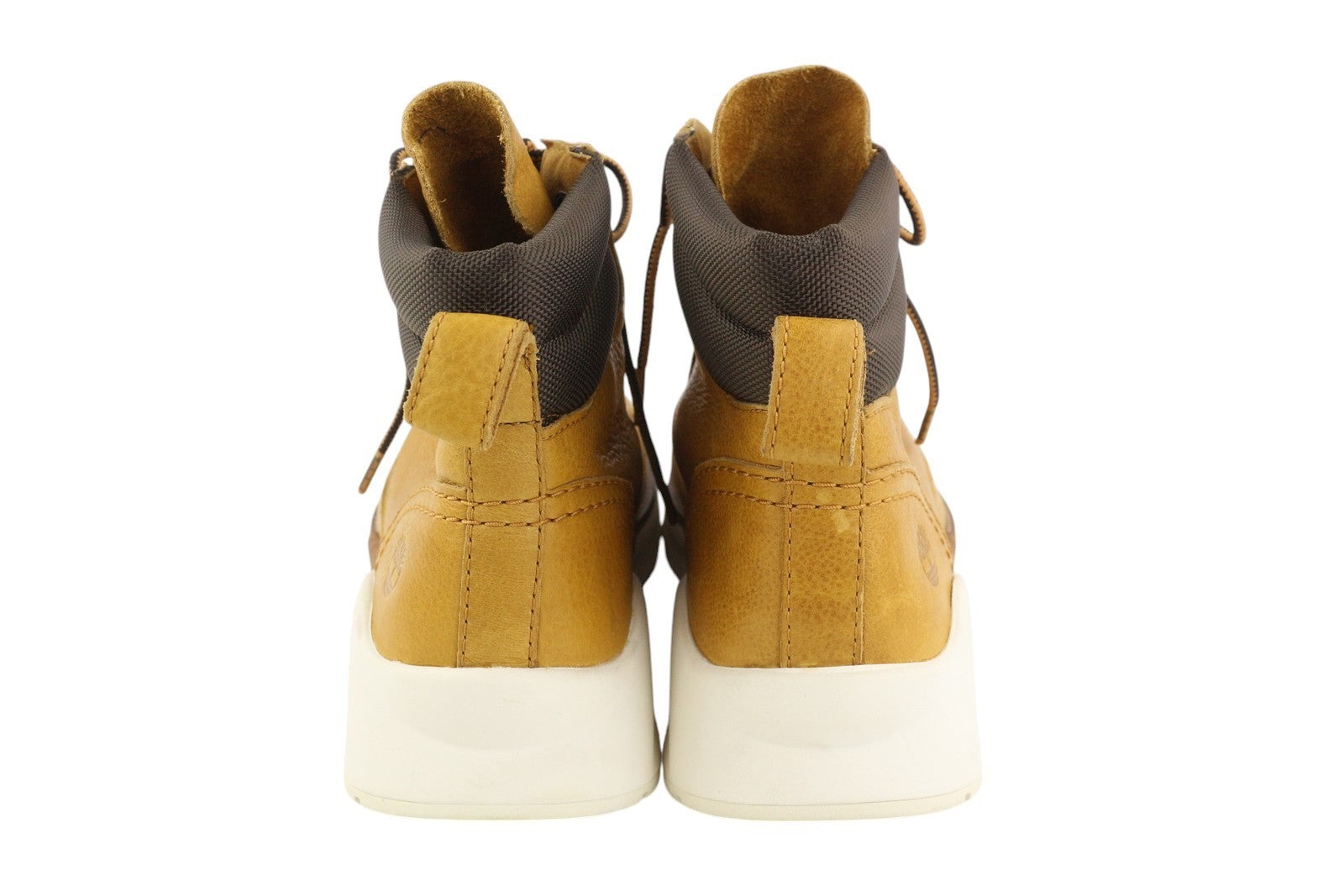 TIMBERLAND A27VE vyriški aulinukai EU43.5/44 rudi odiniai suvarstomi vidurio viršutiniai migdolų nosys 