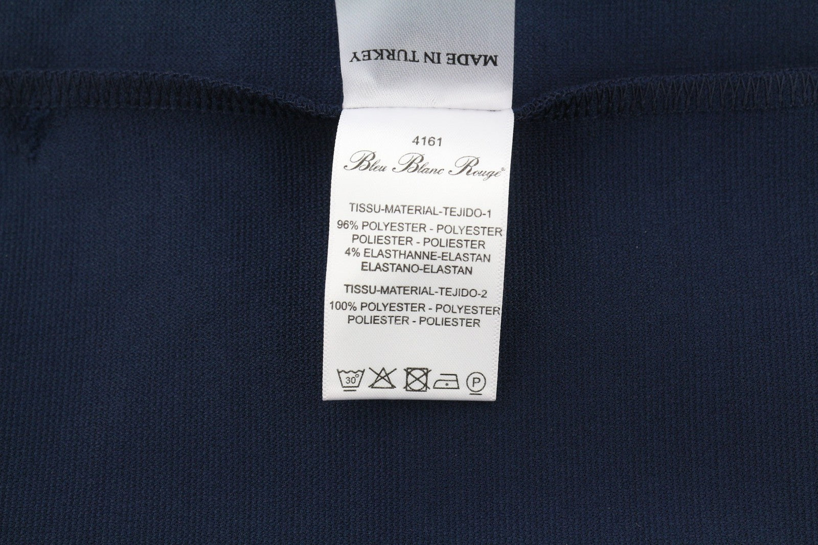 BLEU BLANC ROUGE moteriški marškinėliai, 38 dydis, tamsiai mėlyni, tamprūs be rankovių, apvali iškirptė su detalėmis... 