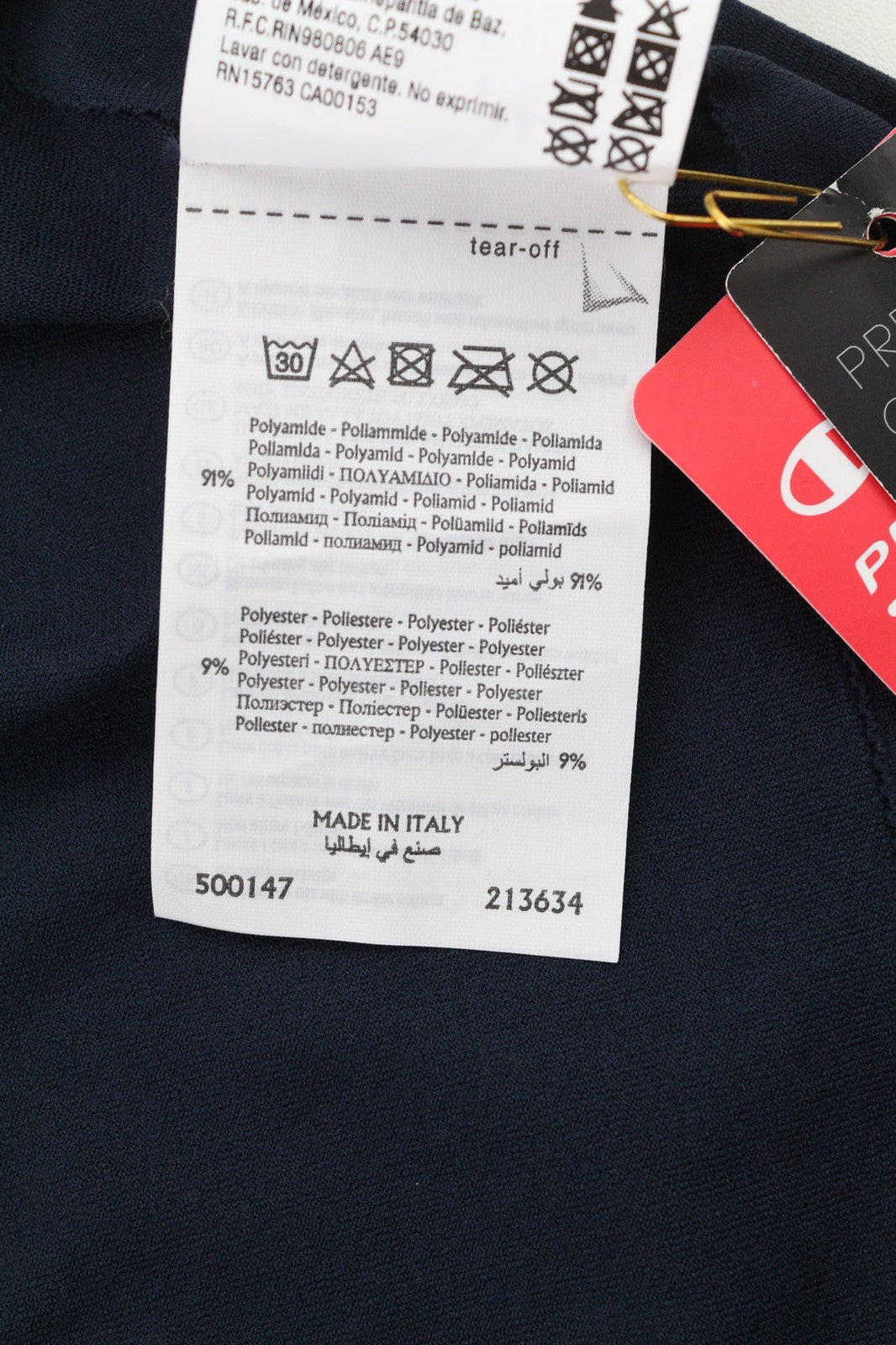 CHAMPION vyriški marškinėliai ilgomis rankovėmis, mėlyni, tamprūs, L/XL dydžio 