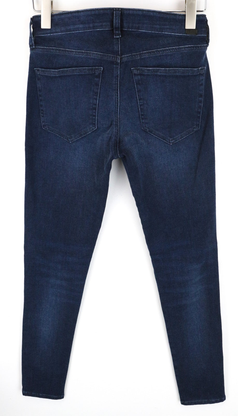 DIESEL Slandy 0890K W31 L32 moteriški tamprūs itin ploni tamsiai mėlyni džinsai 