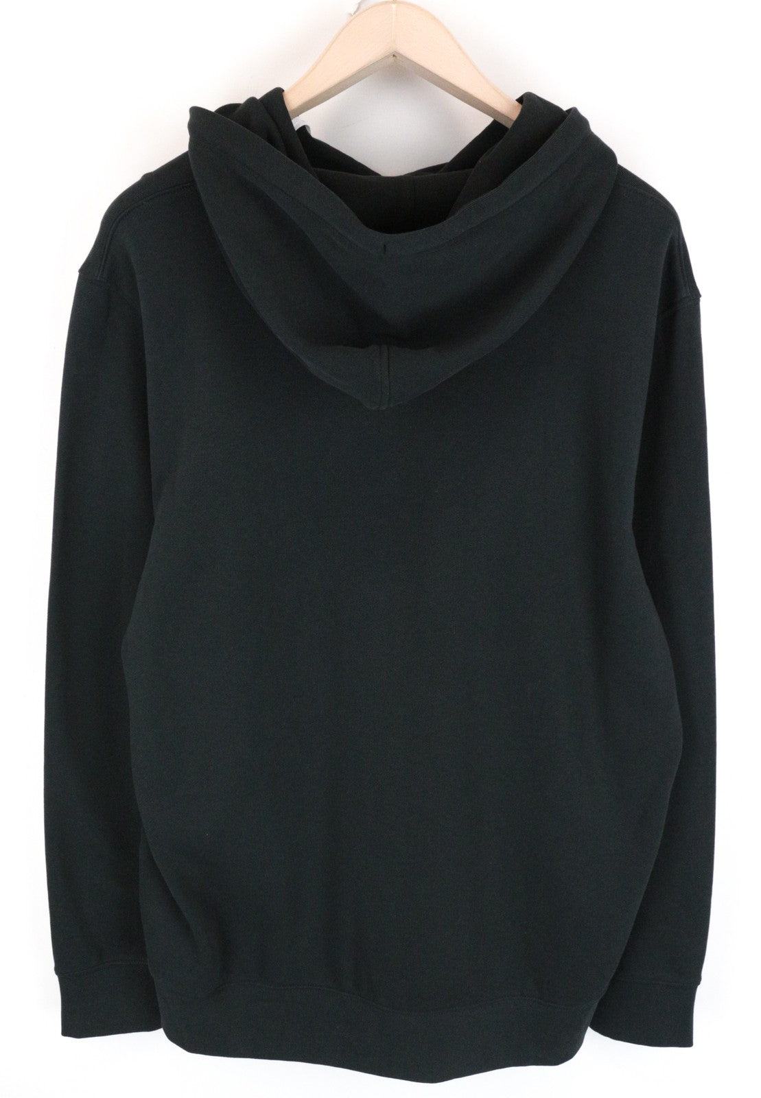 WRANGLER vyriškas džemperis su gobtuvu M, juodas, skalbtas, medvilninis megztinis su gobtuvu ilgomis rankovėmis 