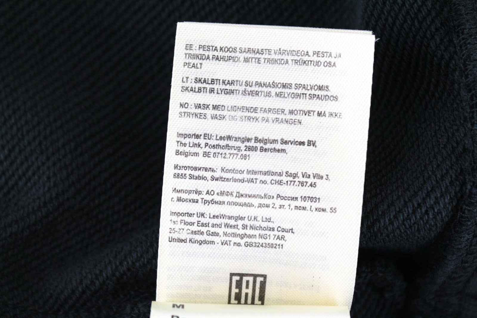 WRANGLER vyriškas džemperis su gobtuvu M, juodas, skalbtas, medvilninis megztinis su gobtuvu ilgomis rankovėmis 