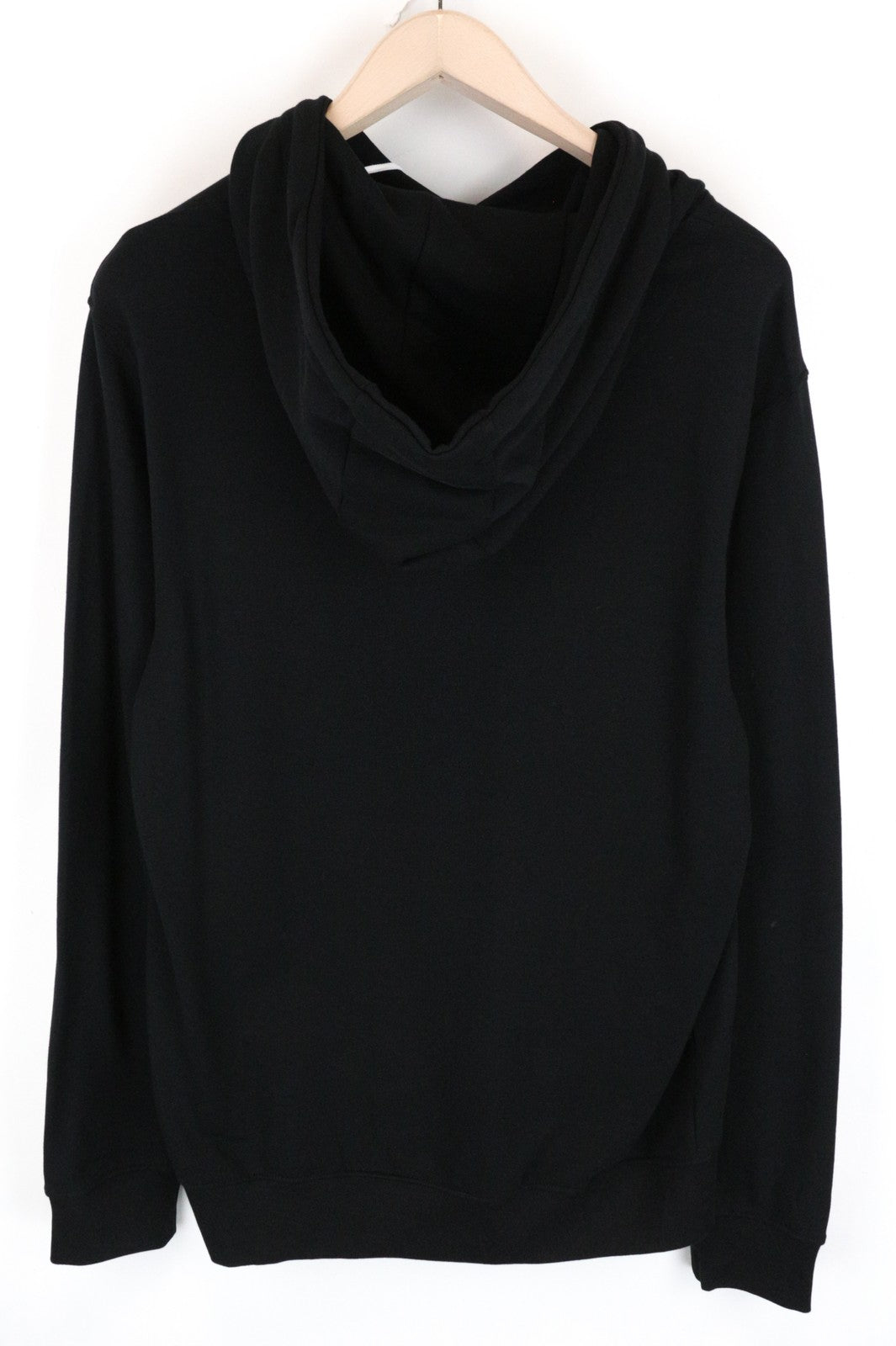 WRANGLER vyriškas M dydžio juodas medvilninis džemperis su gobtuvu ilgomis rankovėmis 