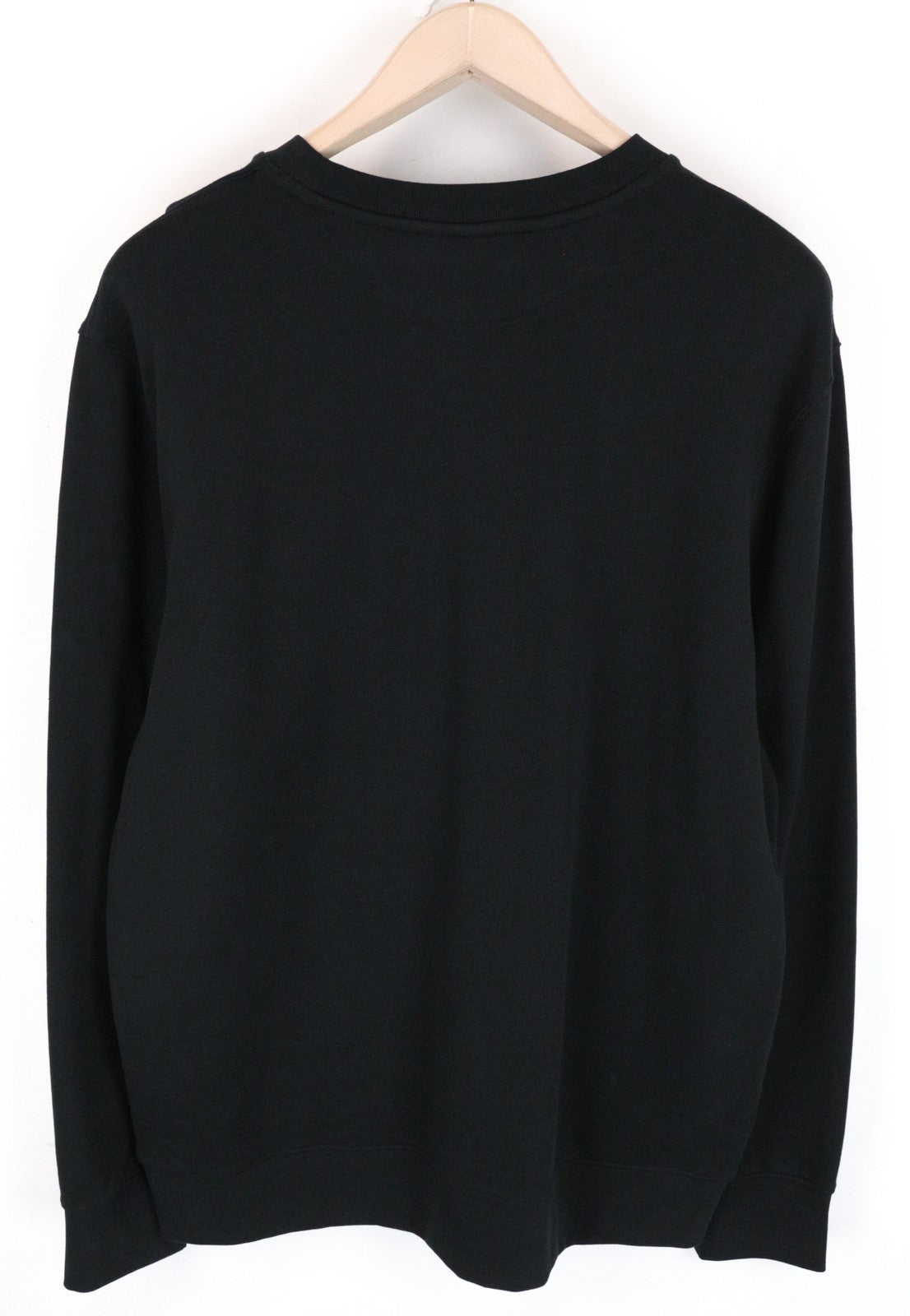 WRANGLER vyriškas M dydžio juodas medvilninis džemperis su spausdintu logotipu 