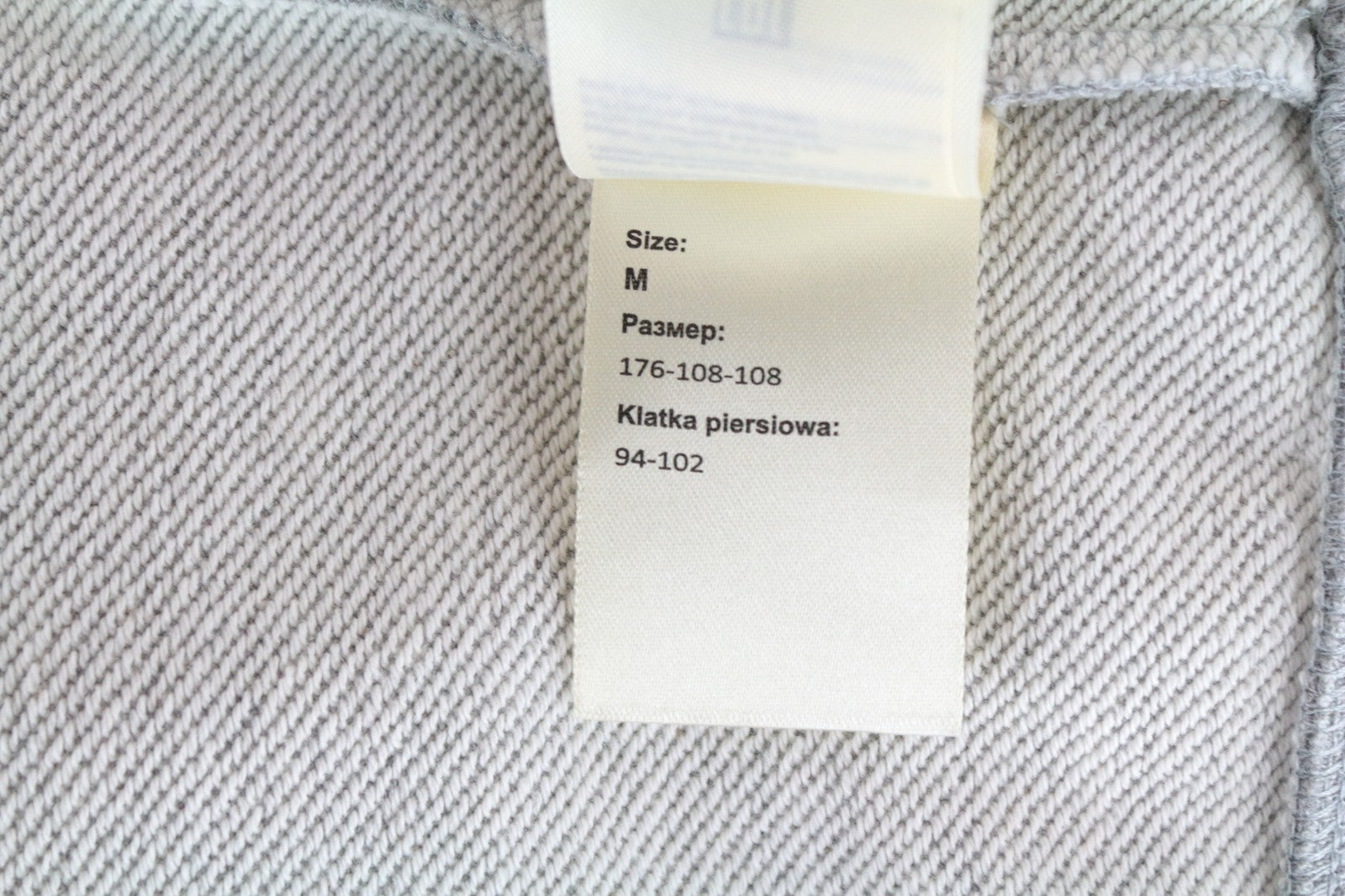 WRANGLER vyriškas pilkas megztinis ilgomis rankovėmis, medvilnės mišinio audinys M dydžio 