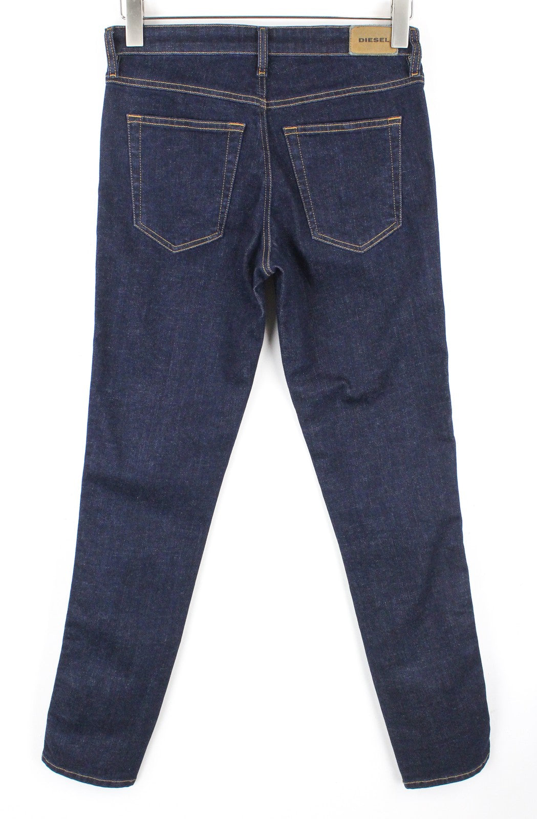 DIESEL Babhila 069CF moteriški W27/L34 mėlyni tamprūs, įprasti, ploni džinsai 