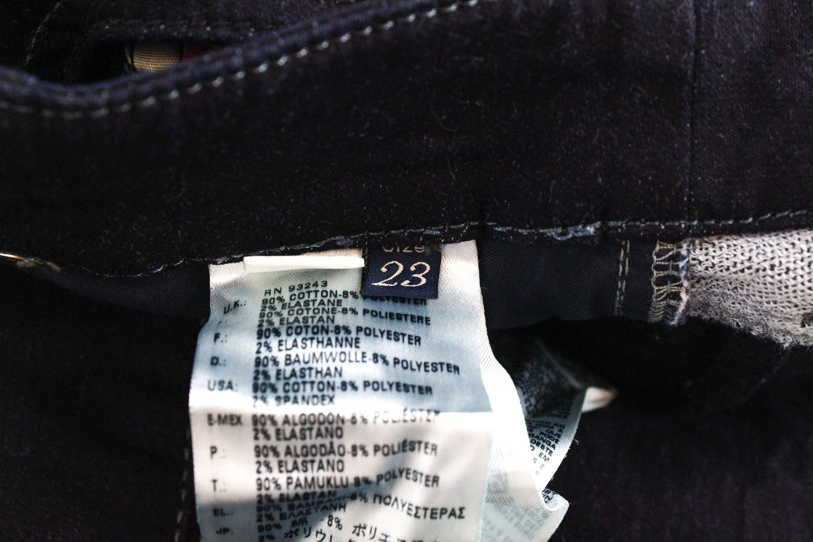 DIESEL Grupee-NE 0600V Women's W23 Slim Skinny Fit Blue Jogg Sweat Jeans