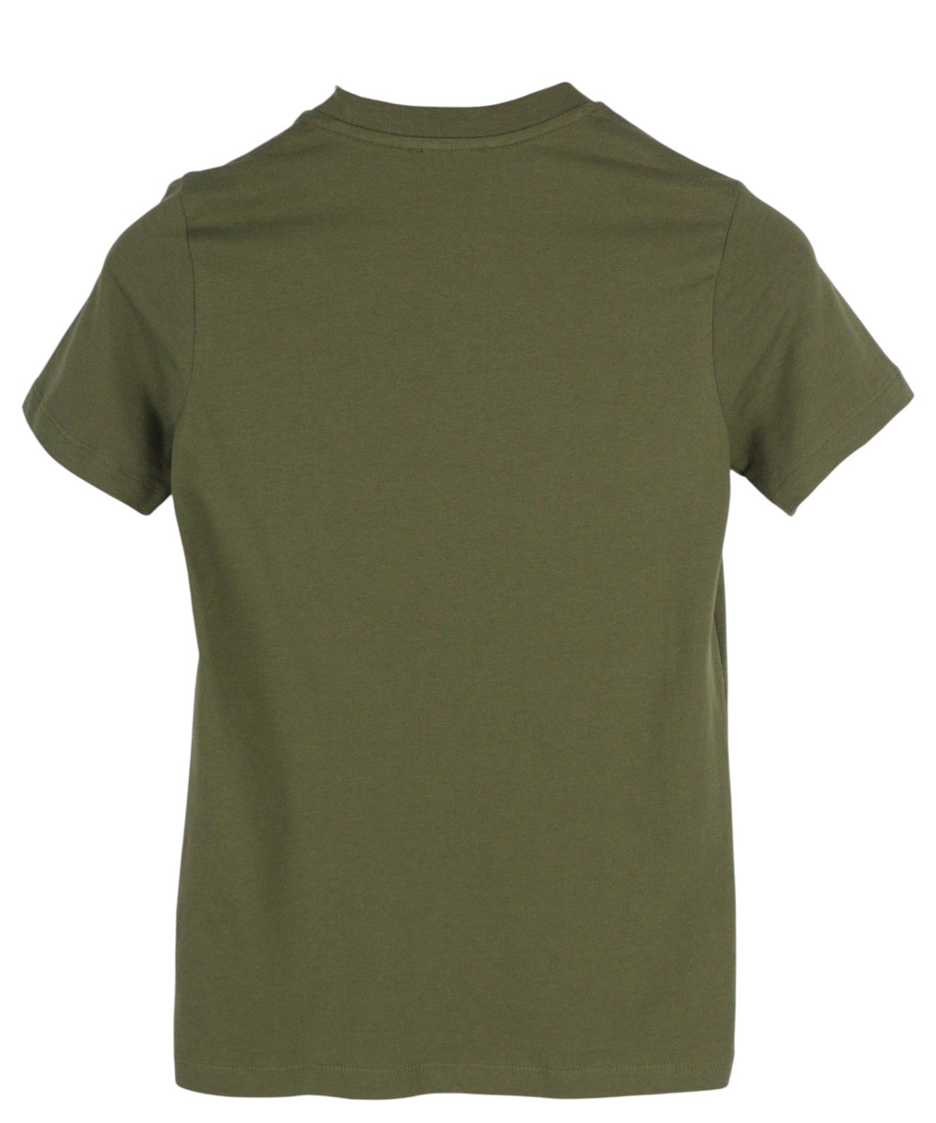 DIESEL T-Sily-K10 moteriški marškinėliai, 2XS, žali, tamprios medvilnės trikotažo spalvos, trumpomis rankovėmis. 