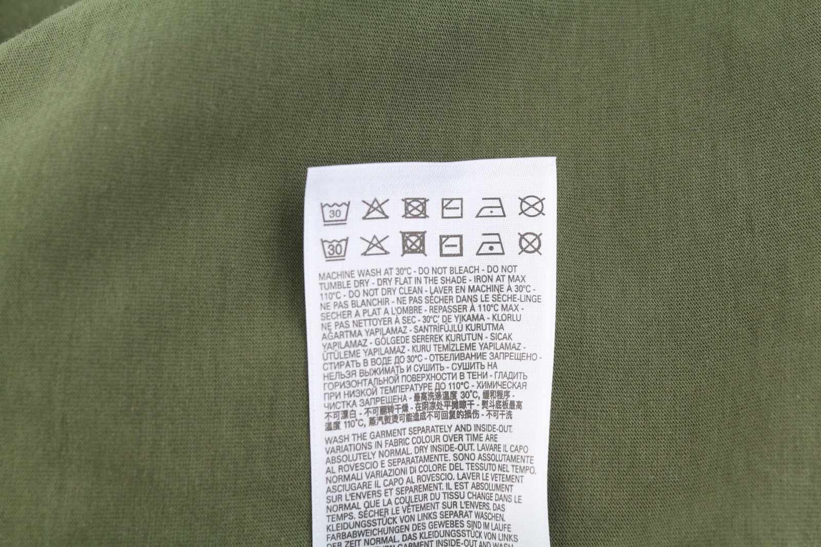 DIESEL T-Sily-K10 moteriški marškinėliai, 2XS, žali, tamprios medvilnės trikotažo spalvos, trumpomis rankovėmis. 