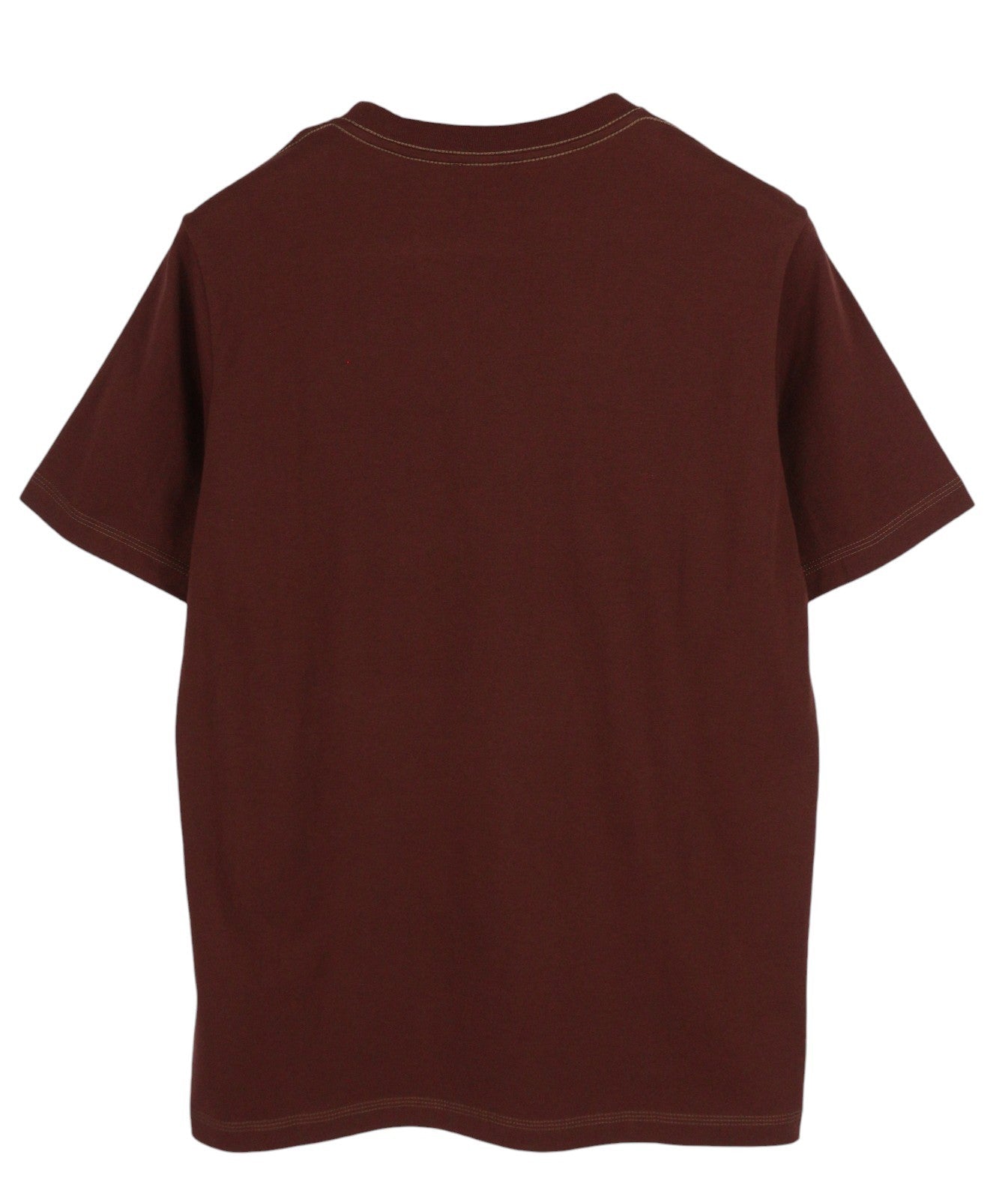 DIESEL T-Just-E35 Men T-Shirt S Brown Tricot Stretch Crew Neck Short Sleeve