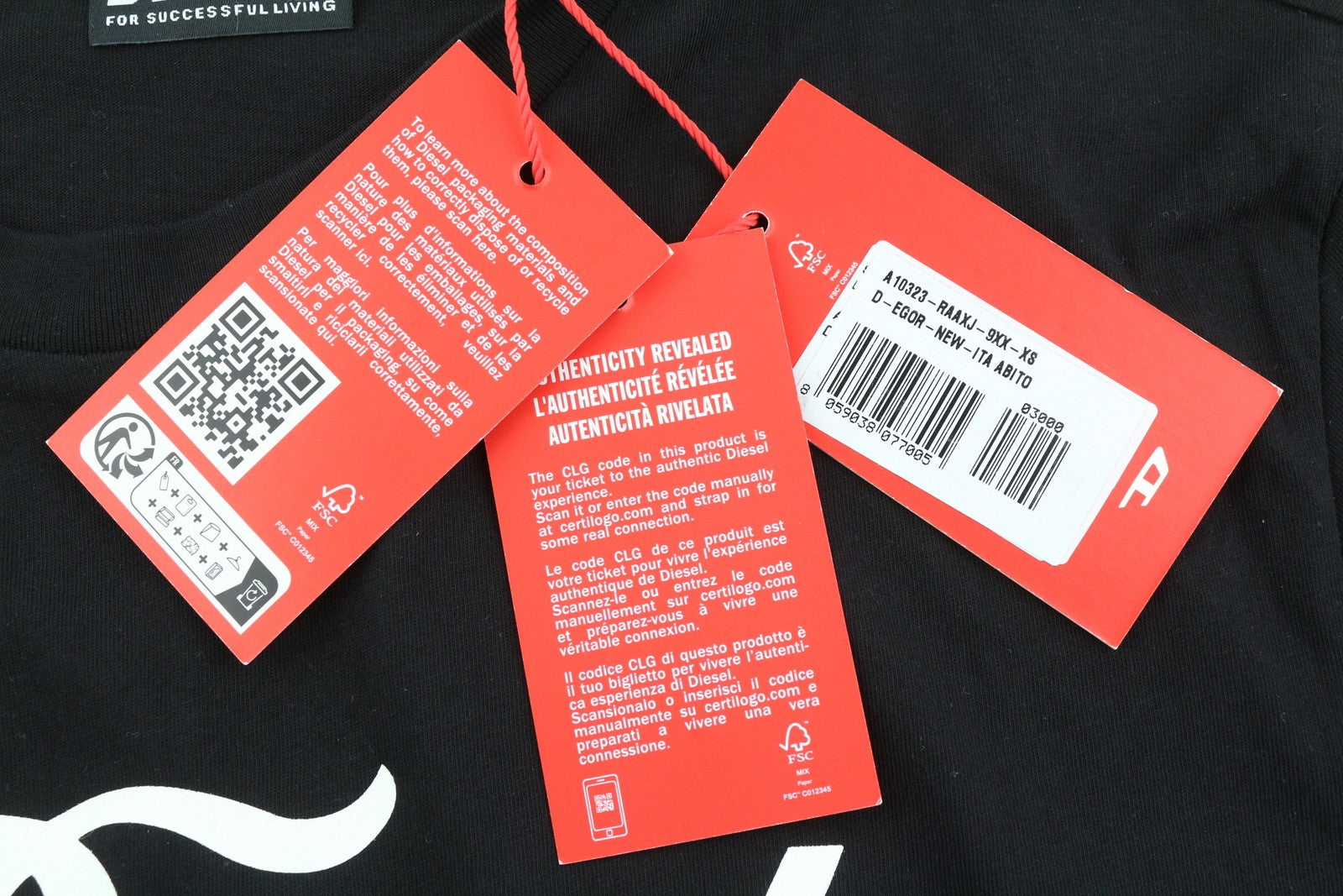 DIESEL D-Egor-New-Ita moteriška suknelė XS, juoda, trumpomis rankovėmis, trikotažinis, tamprus, laisvalaikio stiliaus. 