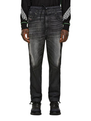 DIESEL D-Skint-RX-NE 069PC vyriški džinsai W32 Jogg Baggy pilki tamprūs medvilniniai džinsai 