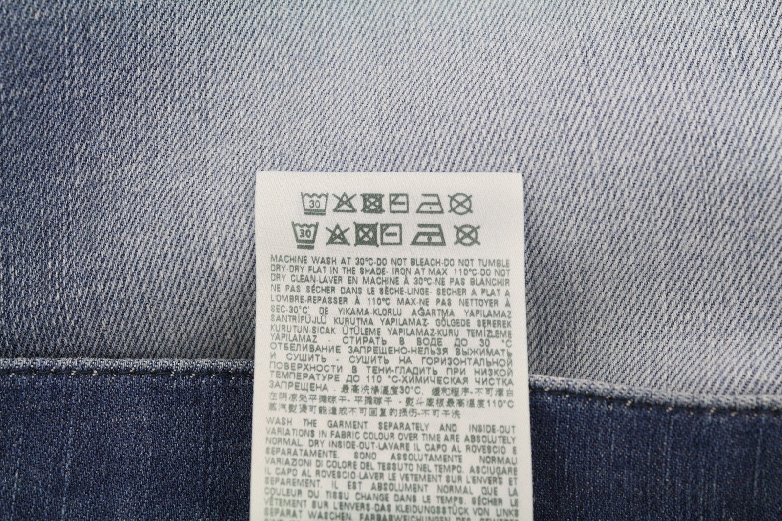 DIESEL D-Fining 009NS vyriški džinsai W31/L32, siaurėjantys, tamprūs, skalbti, su sagomis 