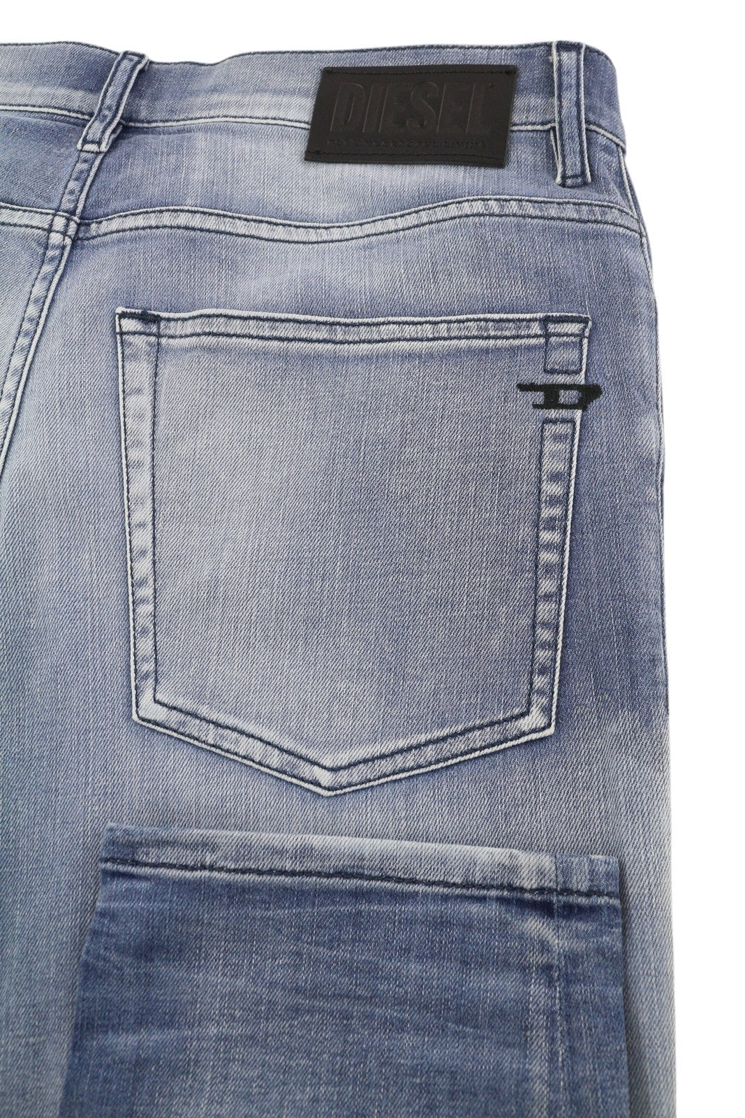 DIESEL D-Fining 009NS vyriški džinsai W31/L32, siaurėjantys, tamprūs, skalbti, su sagomis 