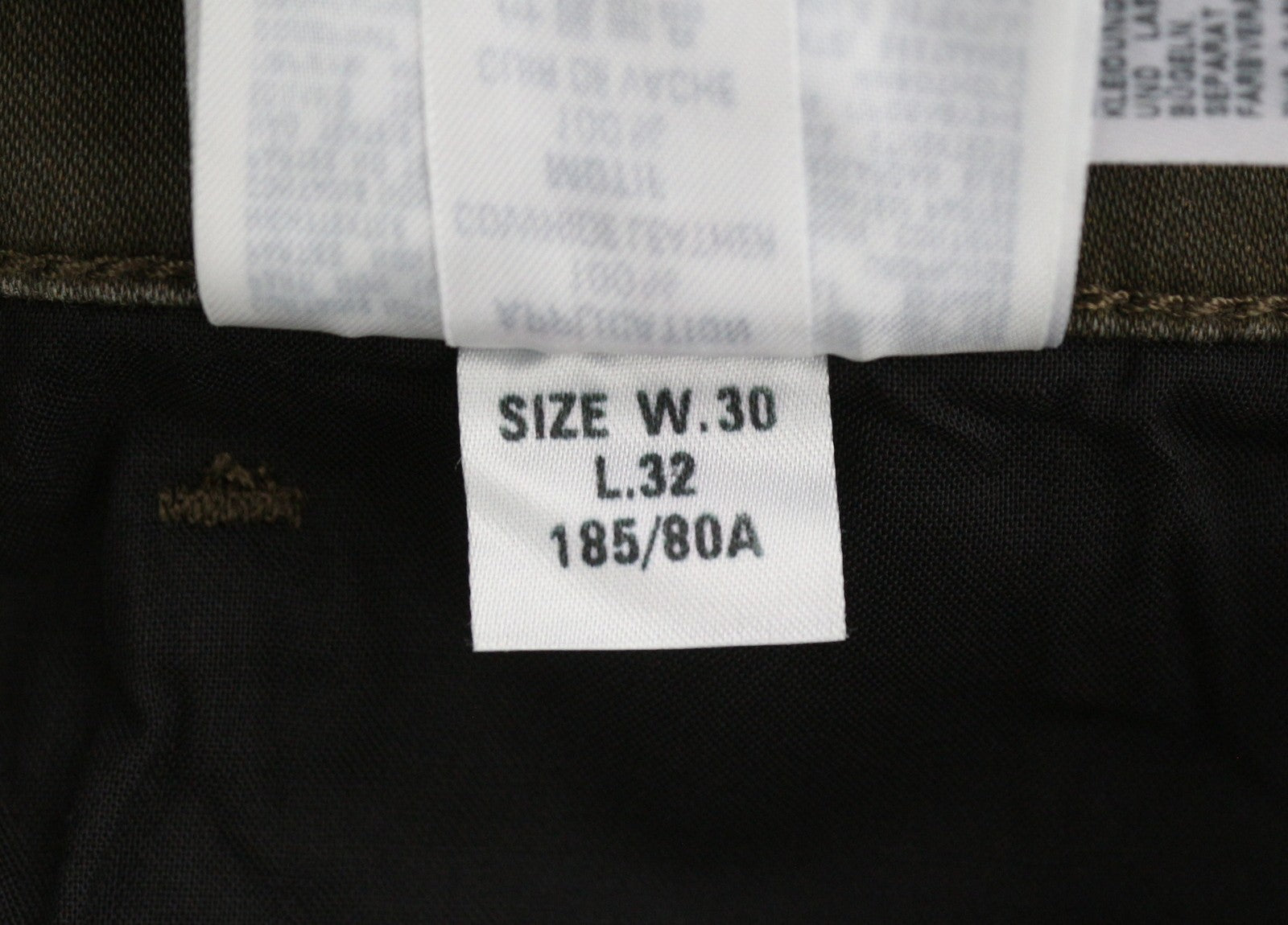 DIESEL D-Fining 0699P vyriški džinsai W30/L32 siaurėjantys tamprūs skalbti tamsiai rudi 