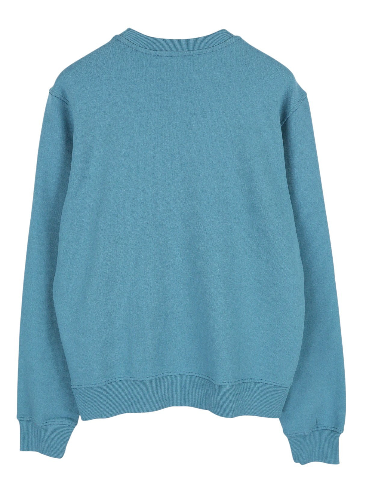 DIESEL S-Ginn-E7 vyriškas džemperis L, vidutinės mėlynos spalvos, megztinis ilgomis rankovėmis, RRP 175 € 