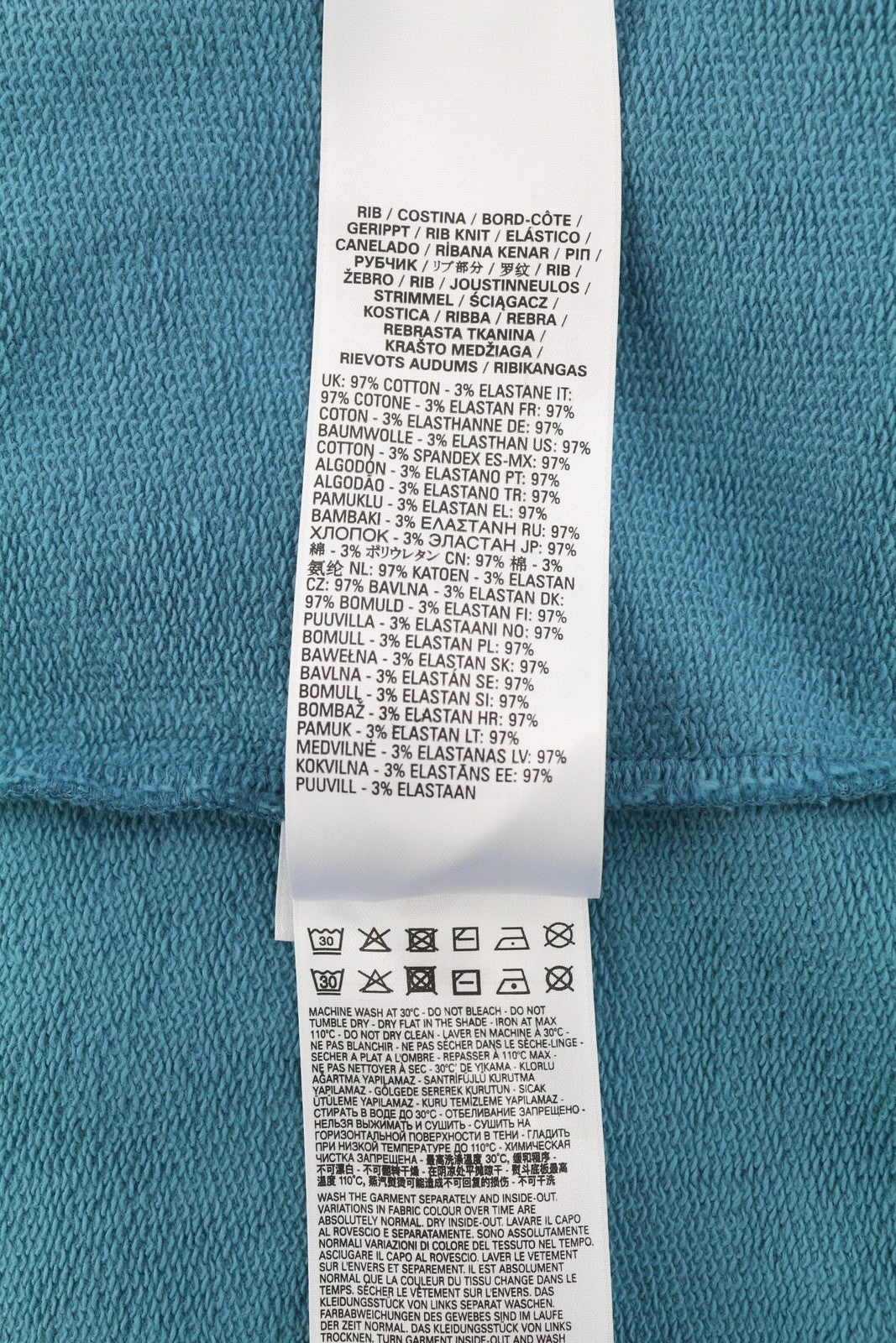 DIESEL S-Ginn-E7 vyriškas džemperis L, vidutinės mėlynos spalvos, megztinis ilgomis rankovėmis, RRP 175 € 