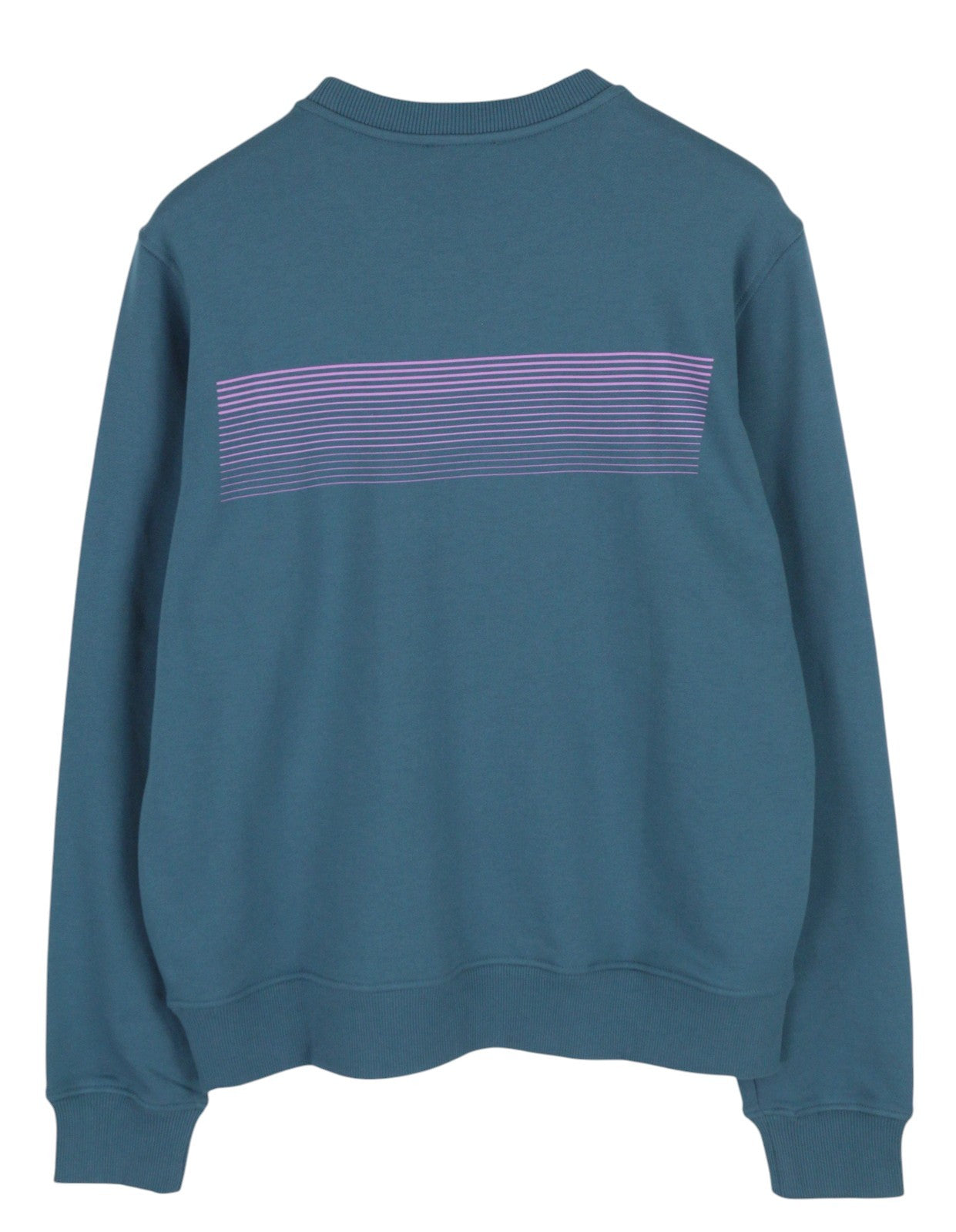 DIESEL S-Ginn-E3 vyriškas džemperis su apvalia apykakle, L dydžio, vidutinės mėlynos spalvos, rekomenduojama kaina – 150 € 