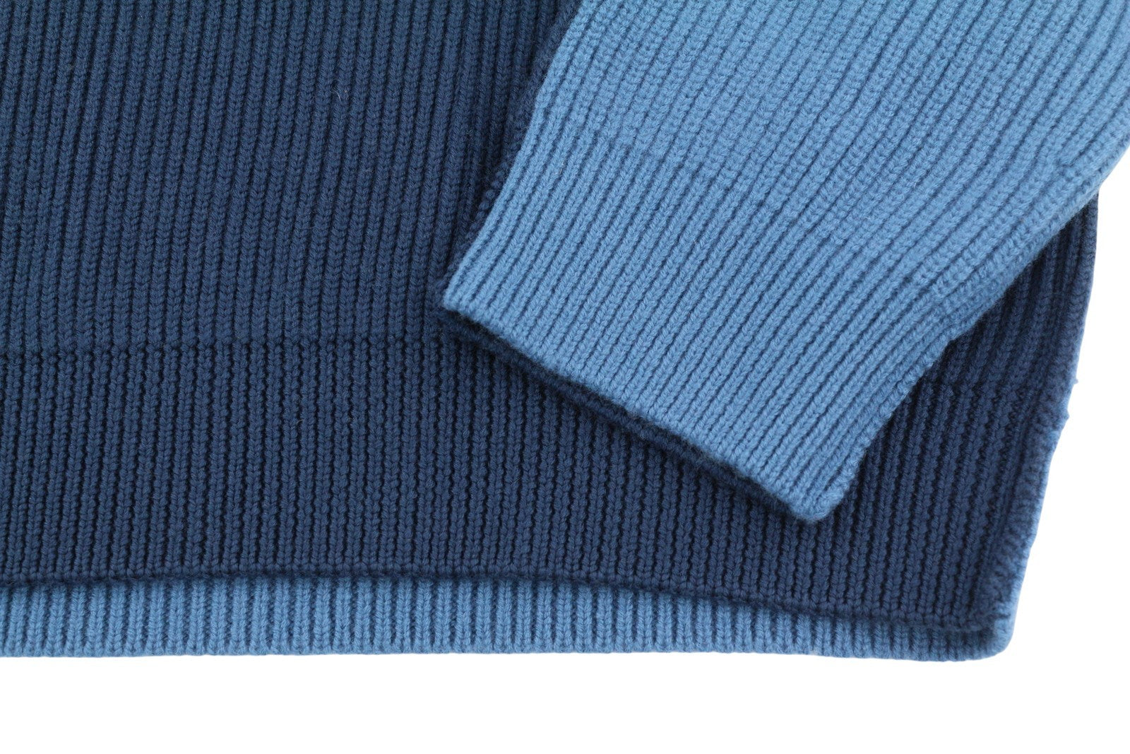 DIESEL K-Birmin vyriškas megztinis L dydžio, mėlynas, megztinis su apvalia kaklu, megztas vilnonis tamprus audinys