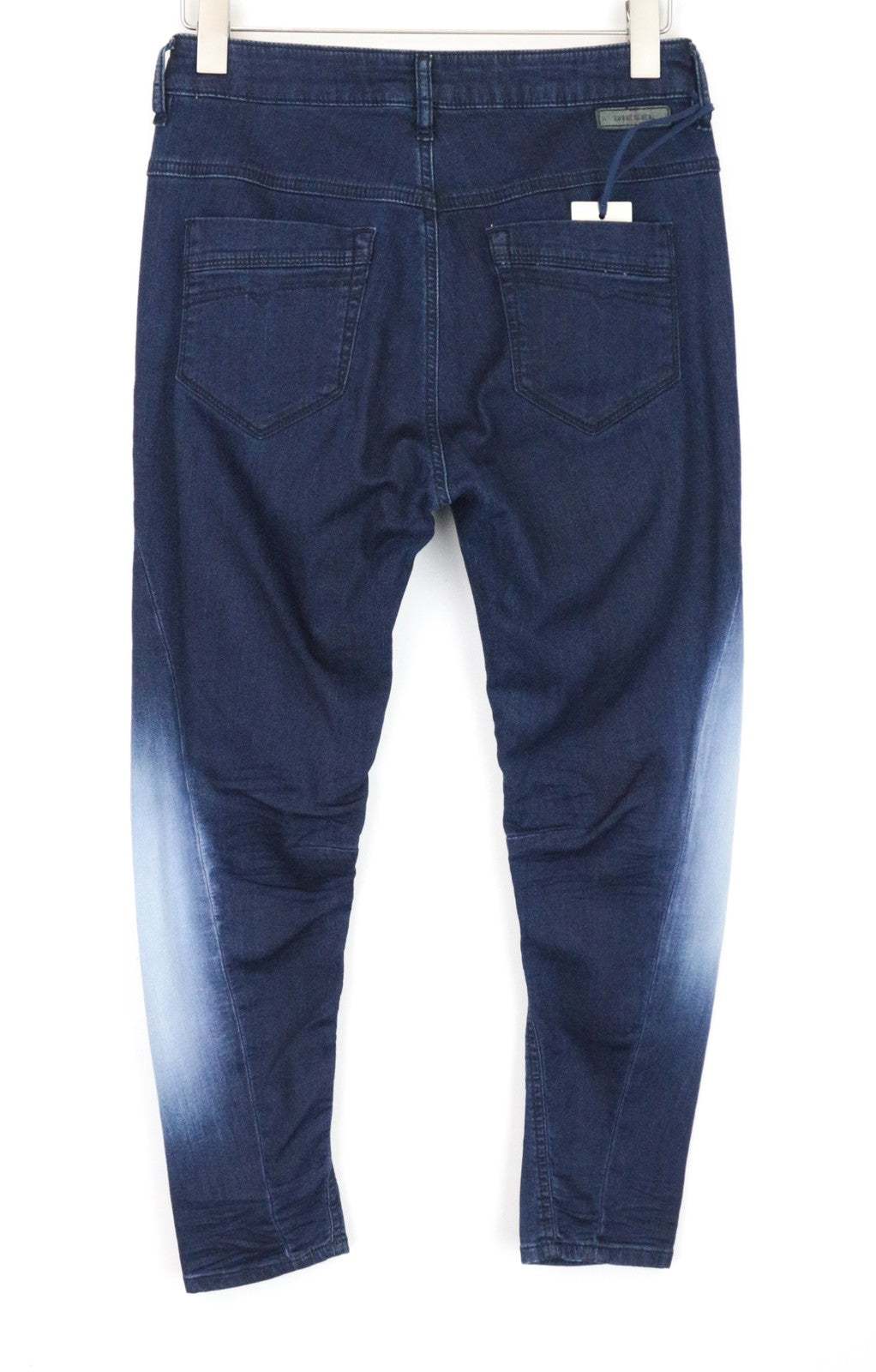 DIESEL Fayza-Ne 0687D moteriški džinsai W25 Jogg Boyfriend mėlyni medvilniniai tamprūs džinsai