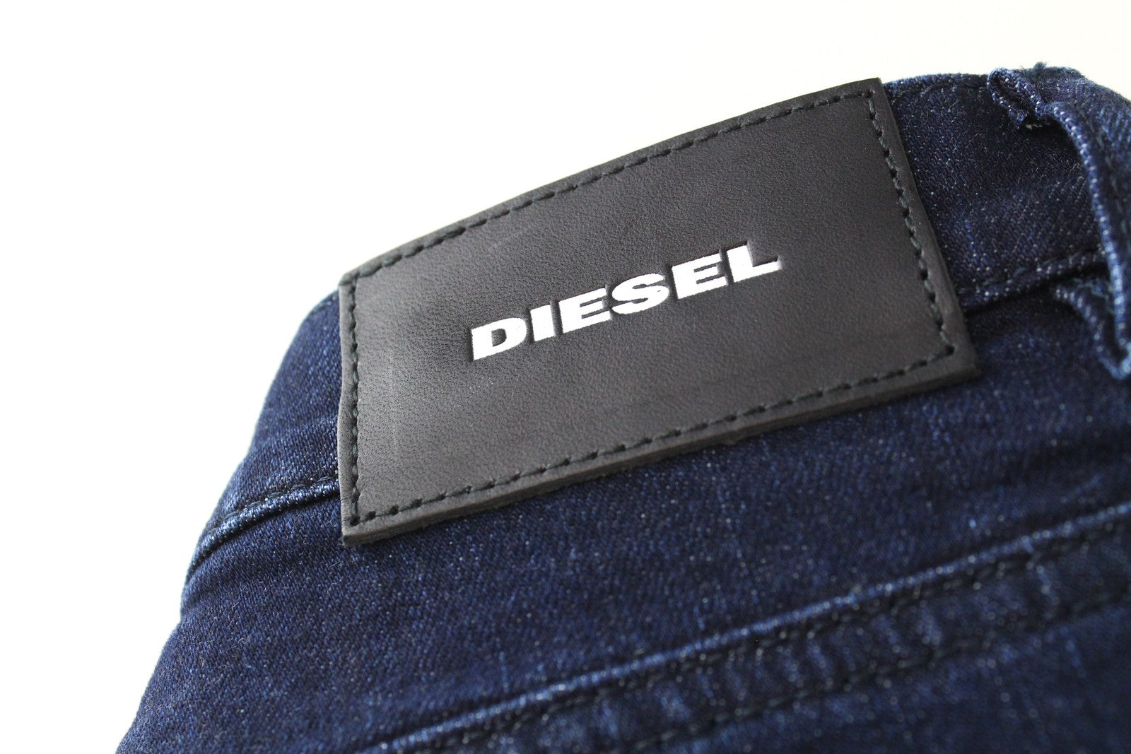 DIESEL Niclah 084CG Women's Jeans W25/L32 Straight Blue Cotton High Waist