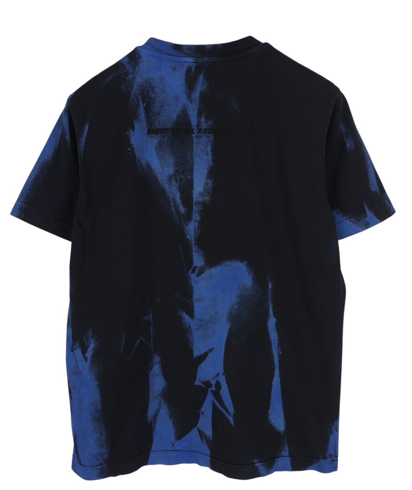 DIESEL T-Just-B84 vyriški marškinėliai S juodi trikotažiniai tamprios apvalios apykaklės marškinėliai RRP 150 € 