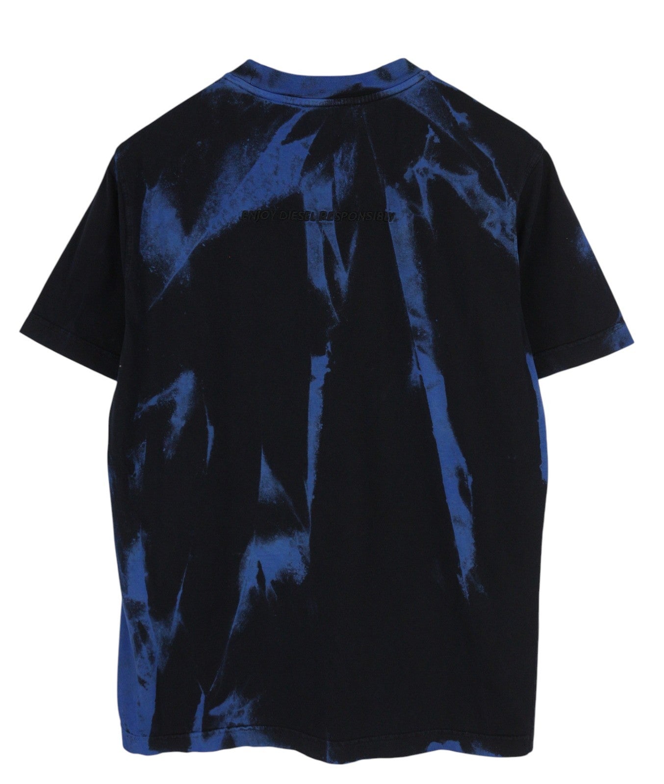 DIESEL T-Just-B84 vyriški marškinėliai S dydžio, juodi, trikotažiniai, tamprūs, apvalios apykaklės, rekomenduojama kaina – 150 € 