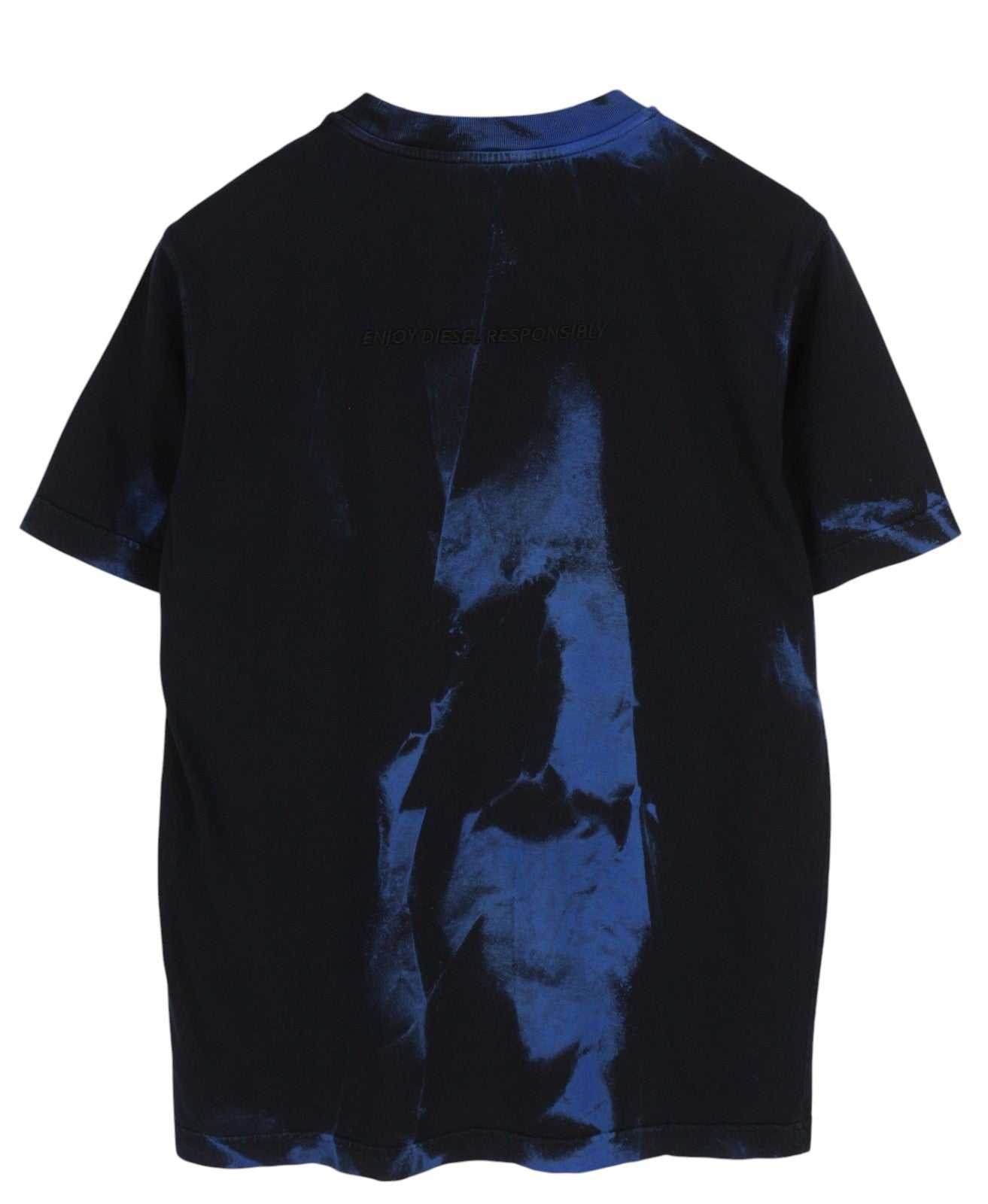 DIESEL T-Just-B84 vyriški marškinėliai S dydžio, juodi, trikotažiniai, tamprūs, apvalios apykaklės, rekomenduojama kaina – 150 € 