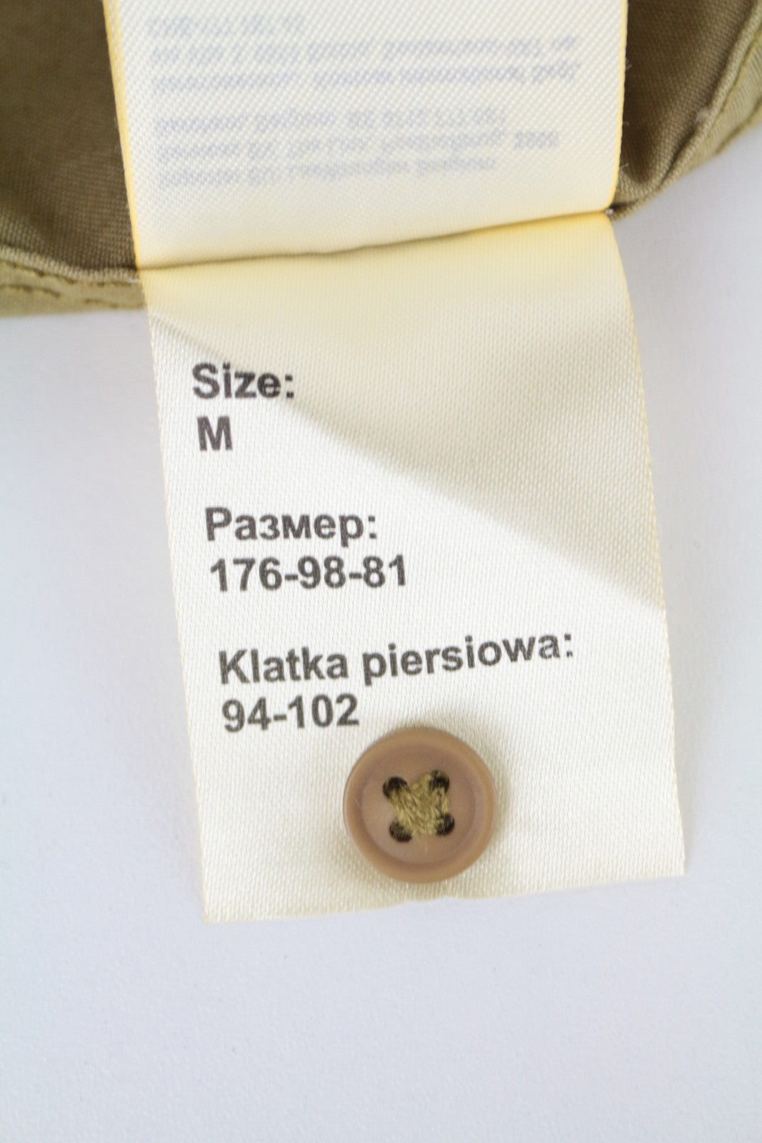 LEE vyriški marškinėliai M chaki žali medvilniniai ilgo ilgio marškinėliai su sagomis ir kišenėmis 