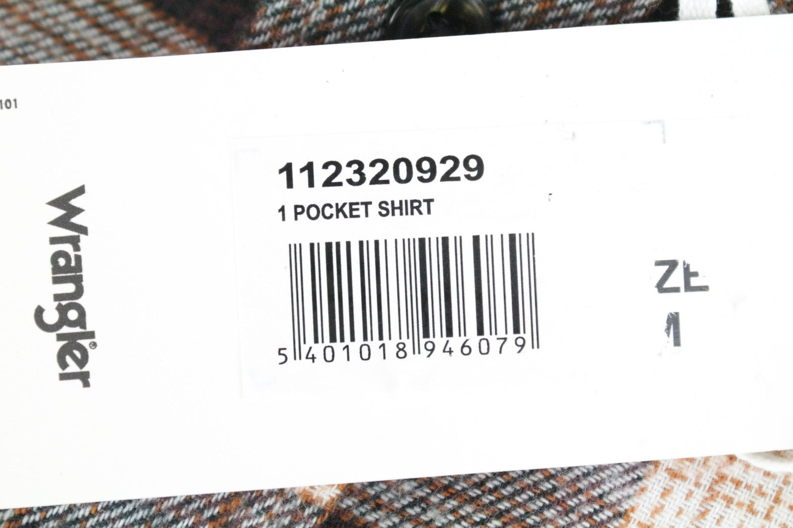 WRANGLER vyriški marškinėliai M rudi pilki languoti ilgo ilgio grynos medvilnės flaneliniai marškinėliai