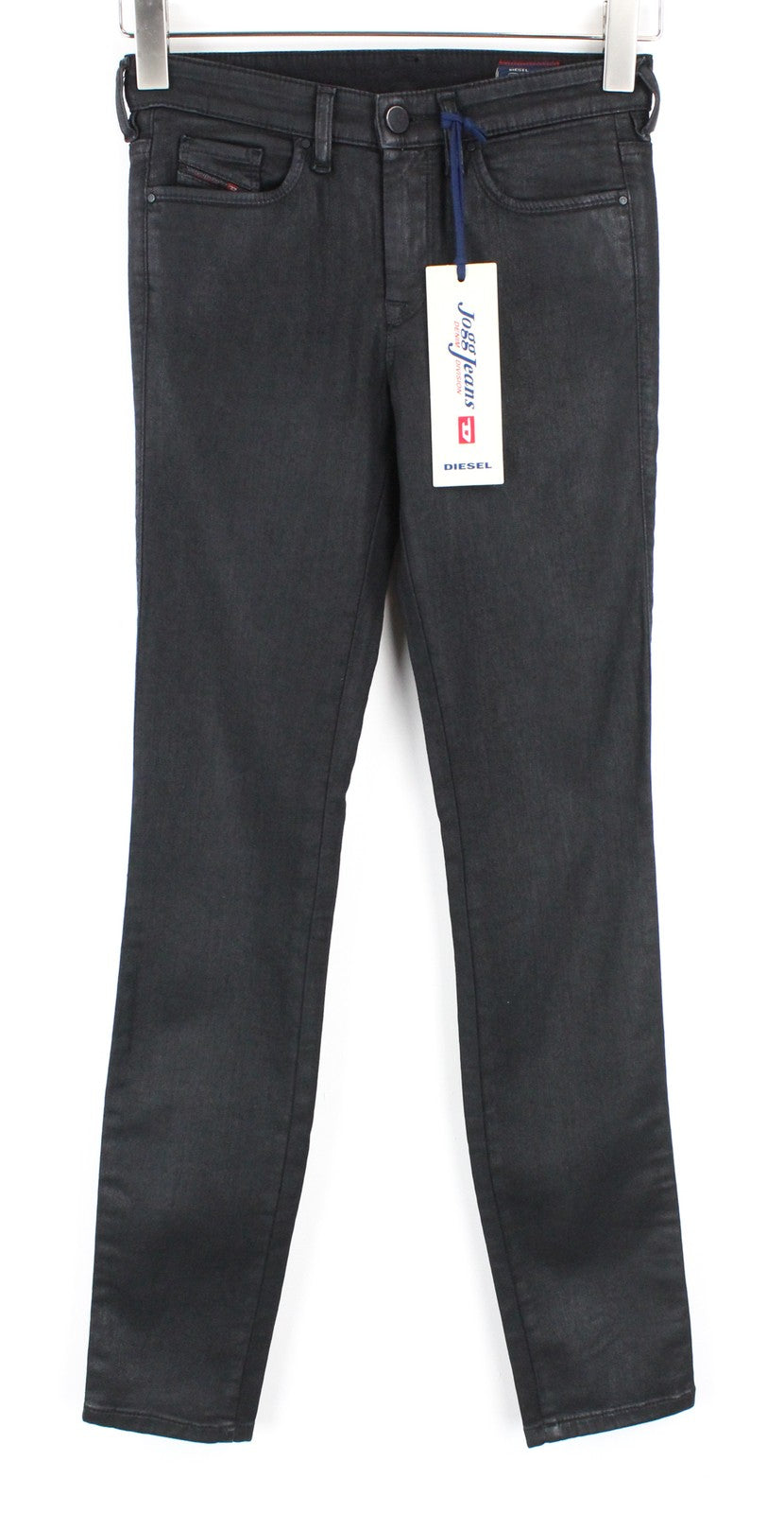 DIESEL Doris-NE 0837C Women's Jeans W23 Jogg Skinny Blue Coated Girls