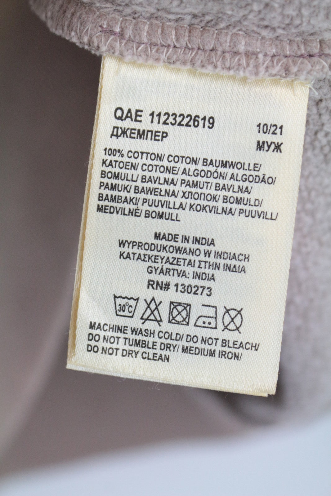 LEE vyriškas džemperis M su ilgomis rankovėmis, rožinės spalvos, laisvas medvilninis megztinis 