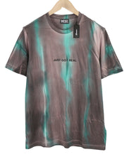 DIESEL T-Just-B52 Men T-Shirt S Short Sleeve Acid Wash Effect Crew Neck RRP€125