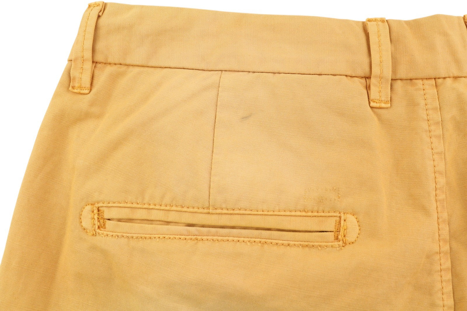 SCOTCH &amp; SODA vyriški šortai W29 Chino, oranžiniai, su atlenkiamu užtrauktuku ir logotipu. 