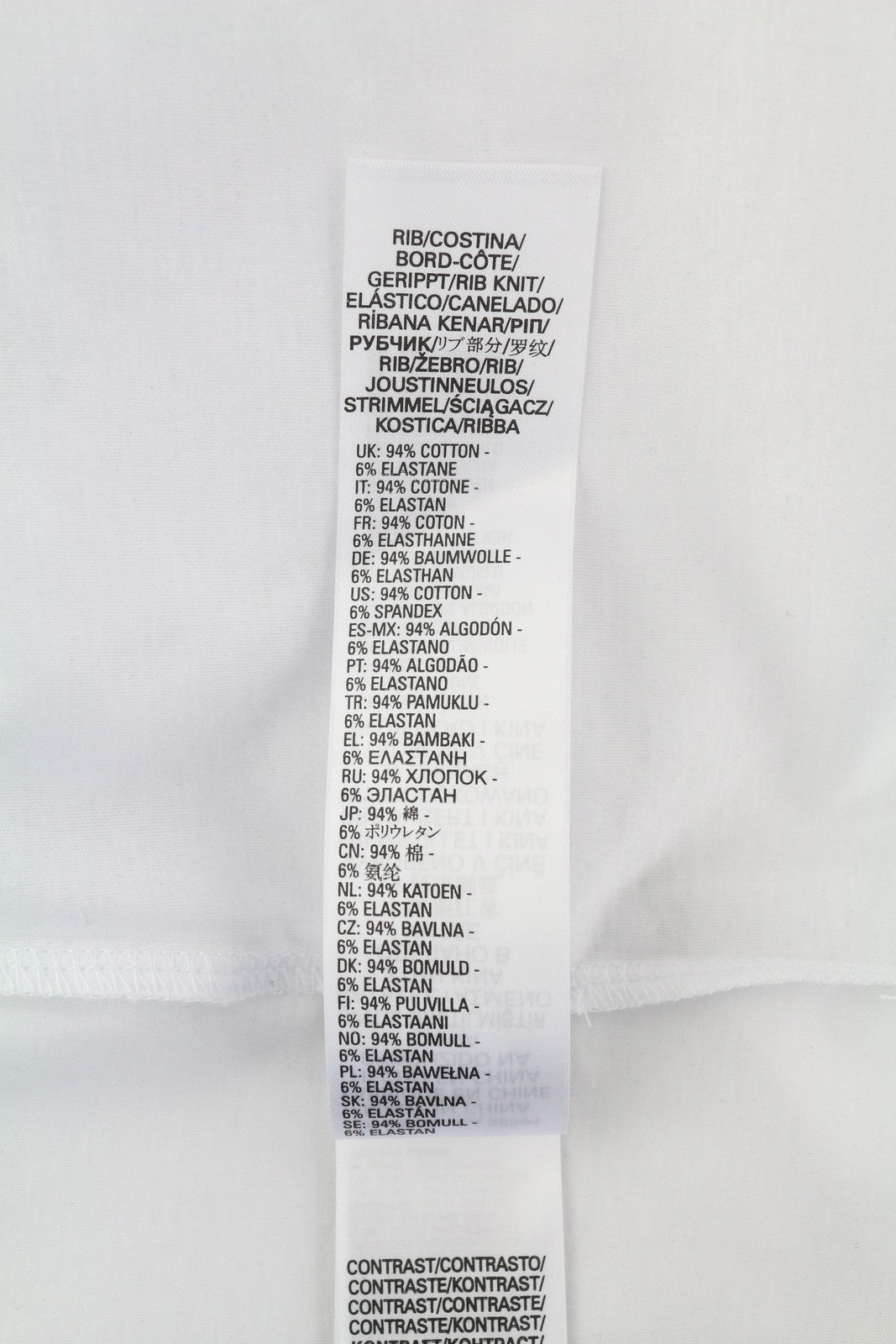 DIESEL T-Haim vyriški marškinėliai S, balti, trikotažiniai, su užtiestu užtrauktuku, apvalia kaklo iškirpte, trumpomis rankovėmis 