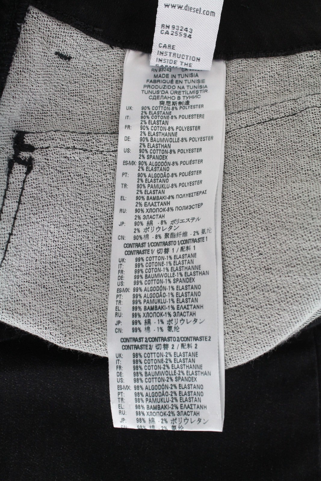 DIESEL D-Flory-NE 0093B moteriškas kombinezonas S dydžio sportinis Jogg pilkas tamprus kombinezonas 