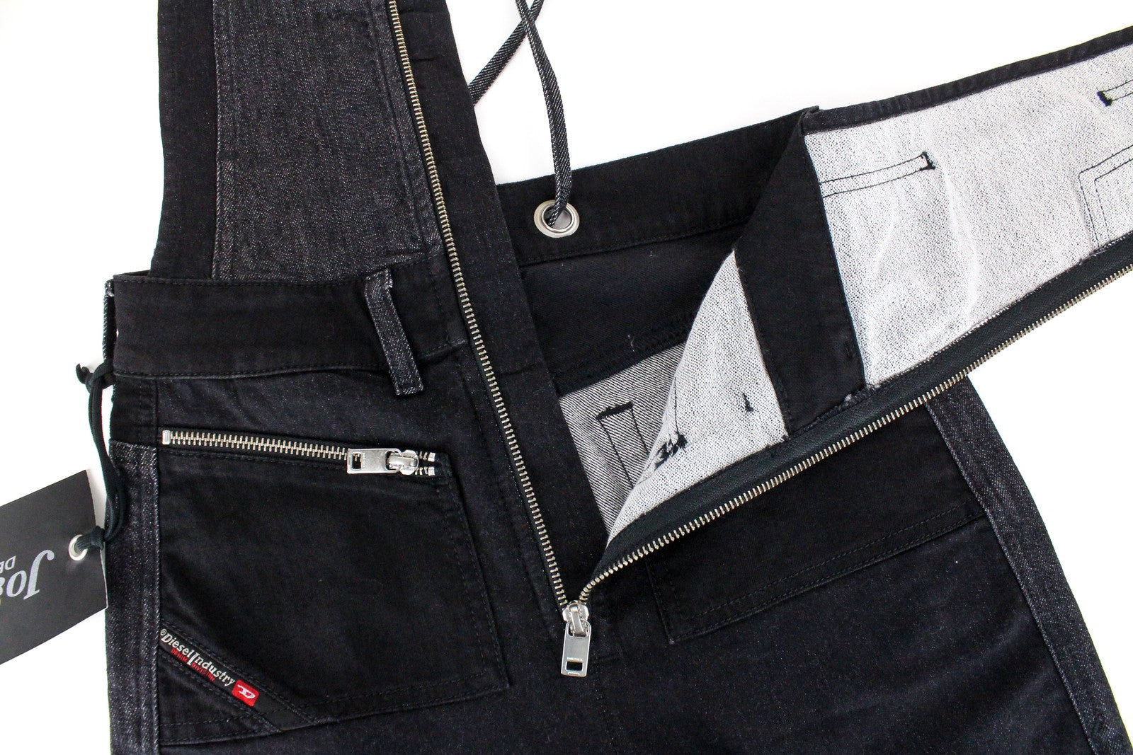 DIESEL D-Flory-NE 0093B moteriškas kombinezonas S dydžio sportinis Jogg pilkas tamprus kombinezonas 