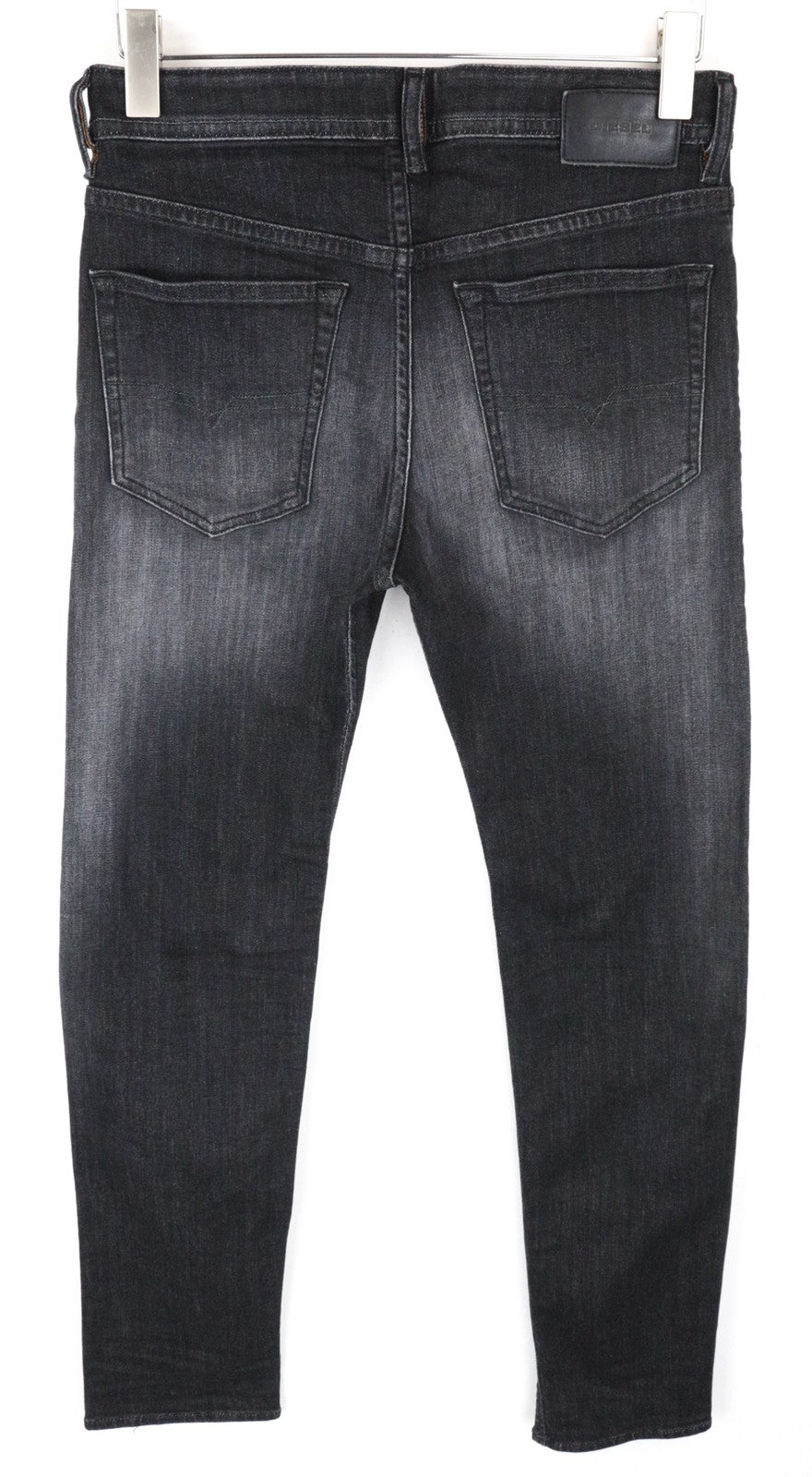 DIESEL Buster 087AM vyriški džinsai W28/L32 Slim Tapered Stretch skalbto kirpimo džinsinis audinys 