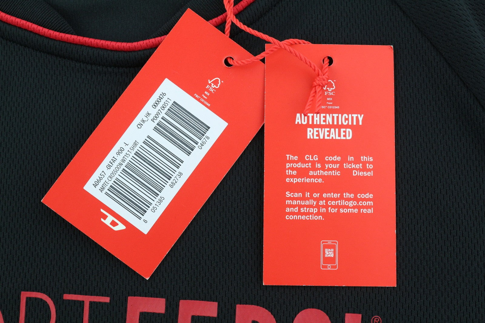 DIESEL Amtee-Crossoon-WT15 vyriški marškinėliai L, juodi, 55DSL, trumpomis rankovėmis. 