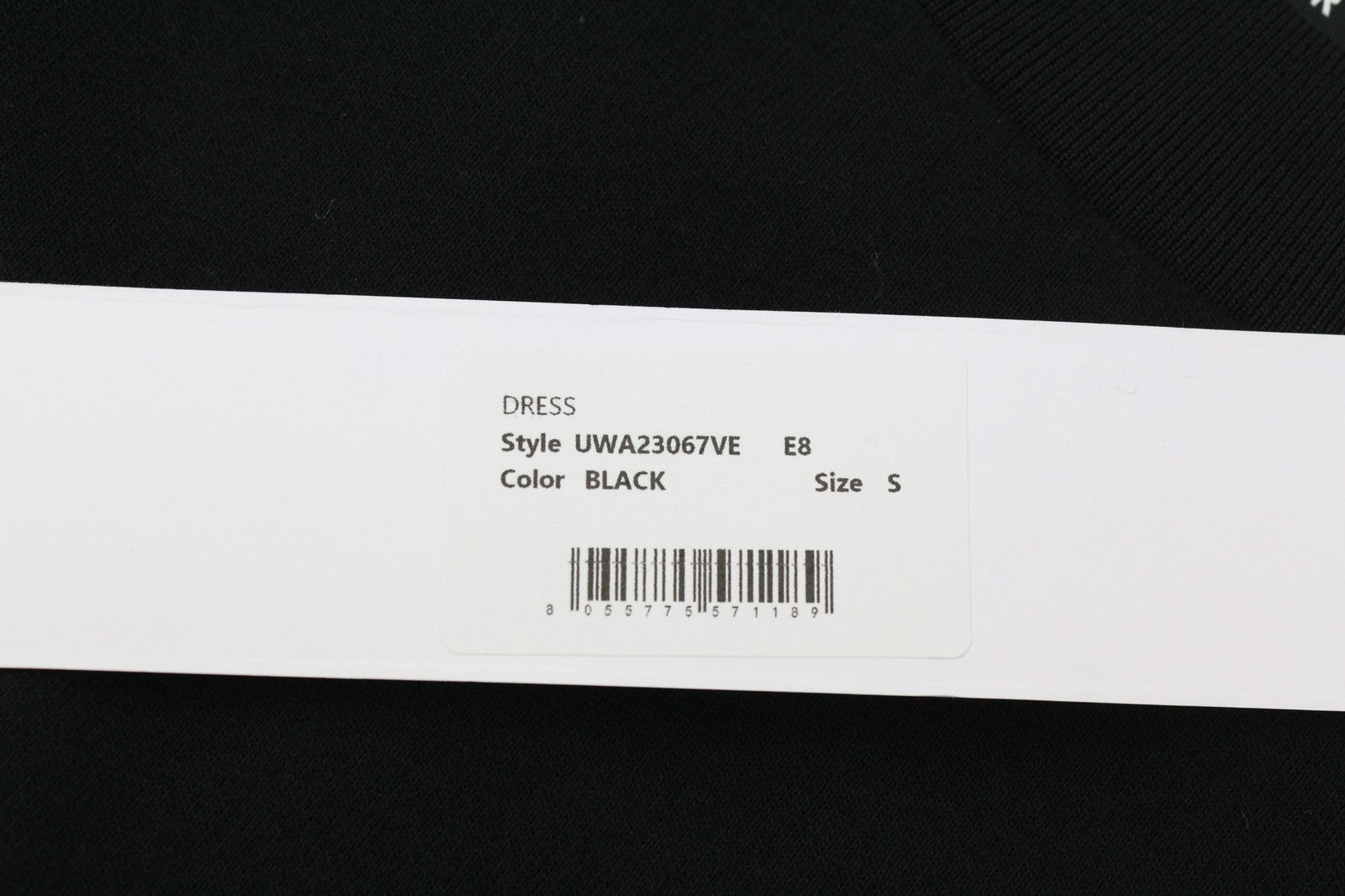 JOHN RICHMOND moteriškos klasikinės S formos juodos ilgomis rankovėmis iki kelių marškinėliai visiems metų laikams