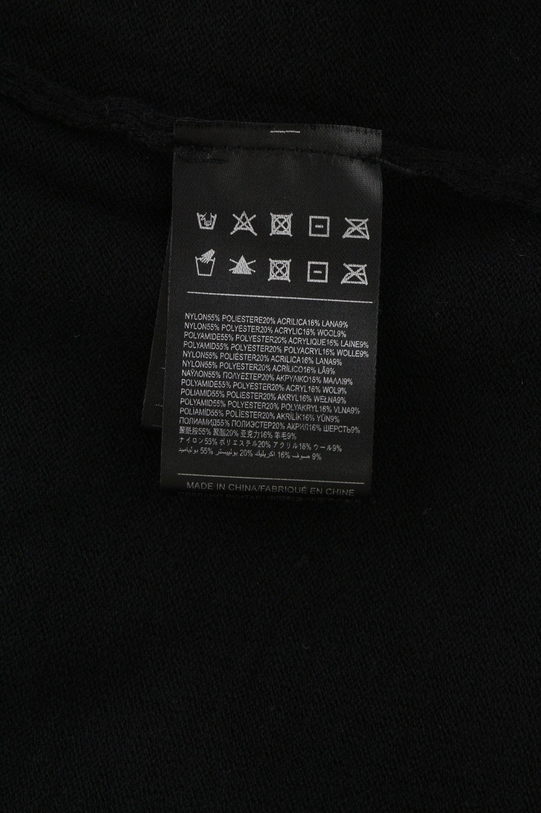 JOHN RICHMOND moteriškos klasikinės S dydžio juodos permatomos ilgomis rankovėmis megztos kelnės 