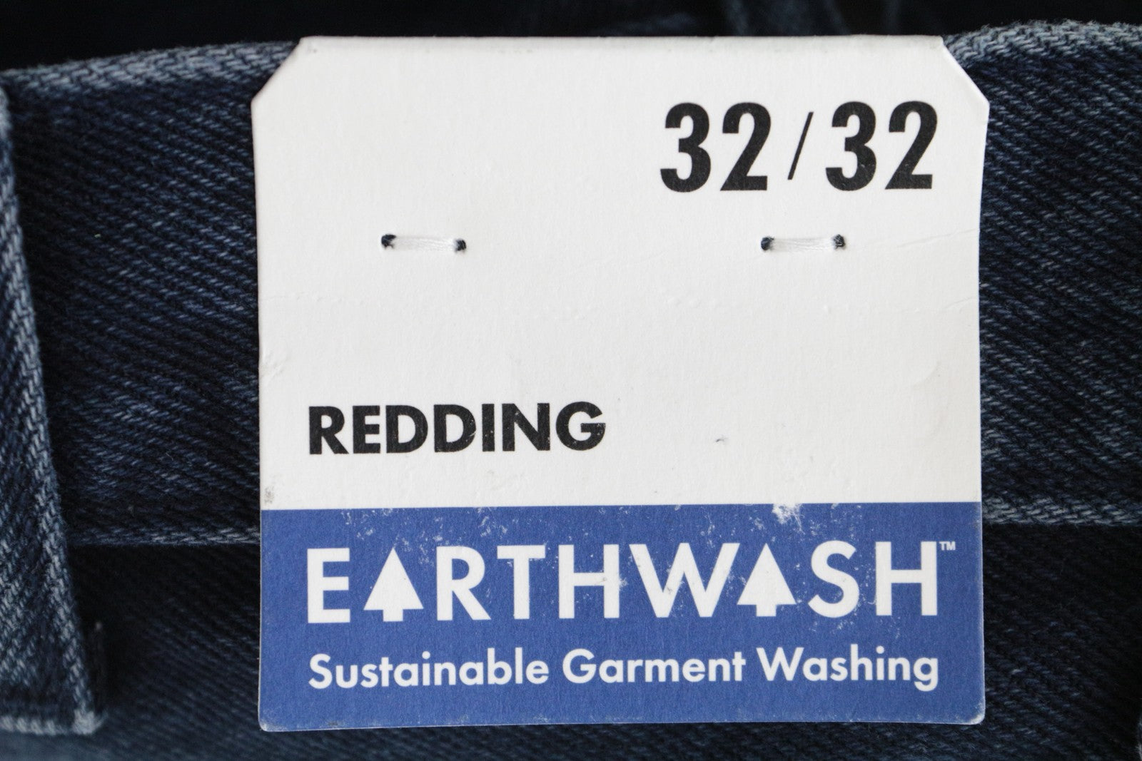 WRANGLER Redding vyriški džinsai W32/L32 laisvi, tiesaus kirpimo, mėlyni, grynos medvilnės džinsai 