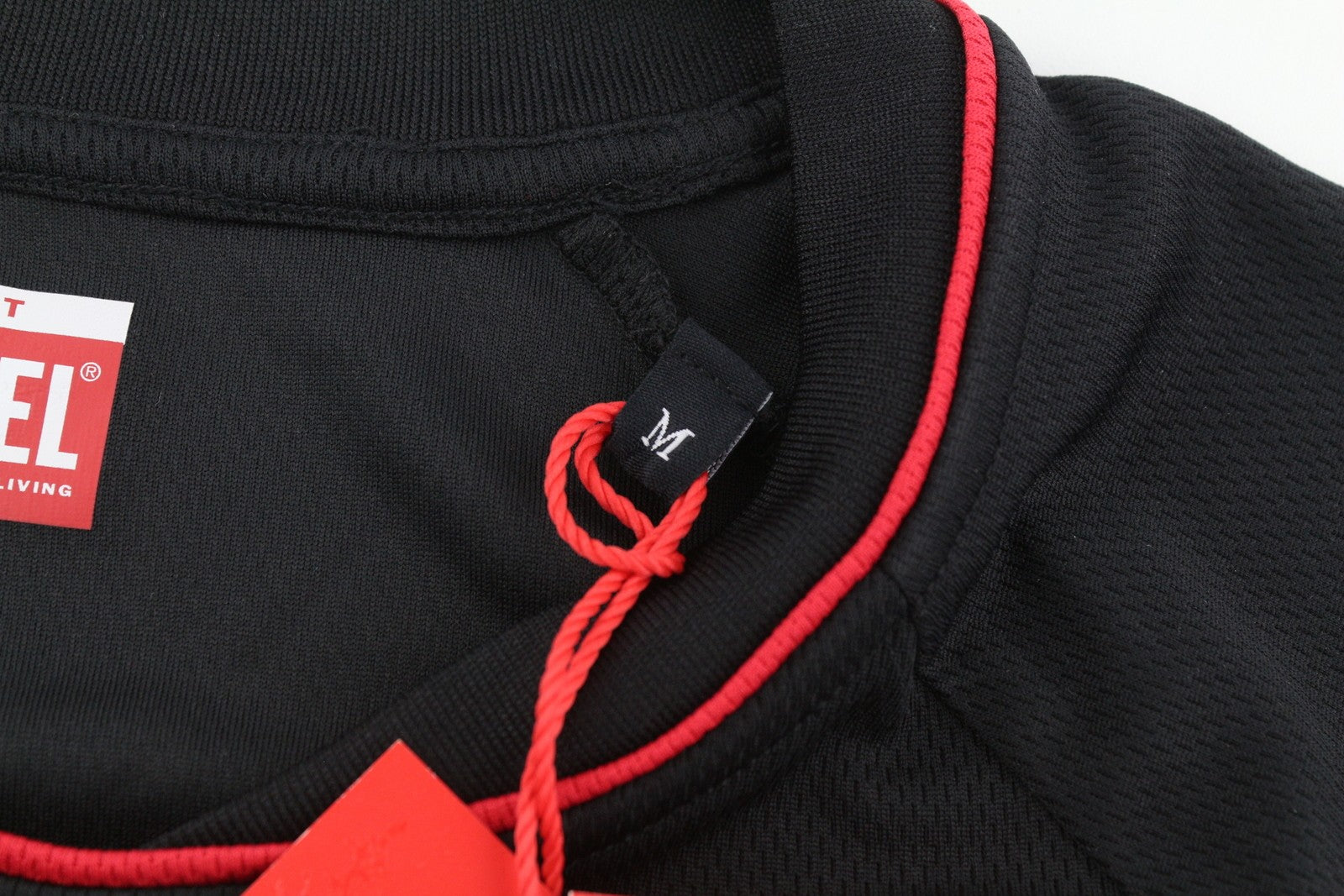 DIESEL Amtee-Crossoon-WT15 vyriški marškinėliai M, juodi, 55DSL sportiniai marškinėliai trumpomis rankovėmis 