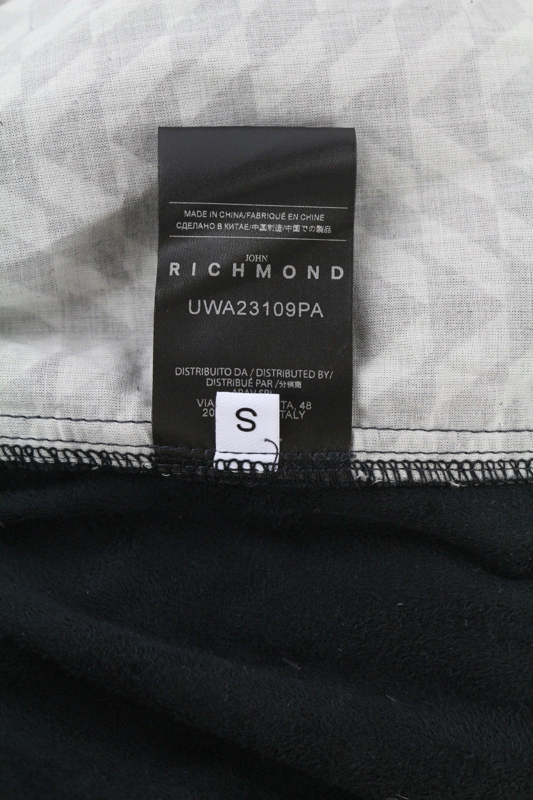 JOHN RICHMOND moteriškas pilkas dirbtinės odos sagomis užsegamų drabužių komplektas S, 2 vnt. 