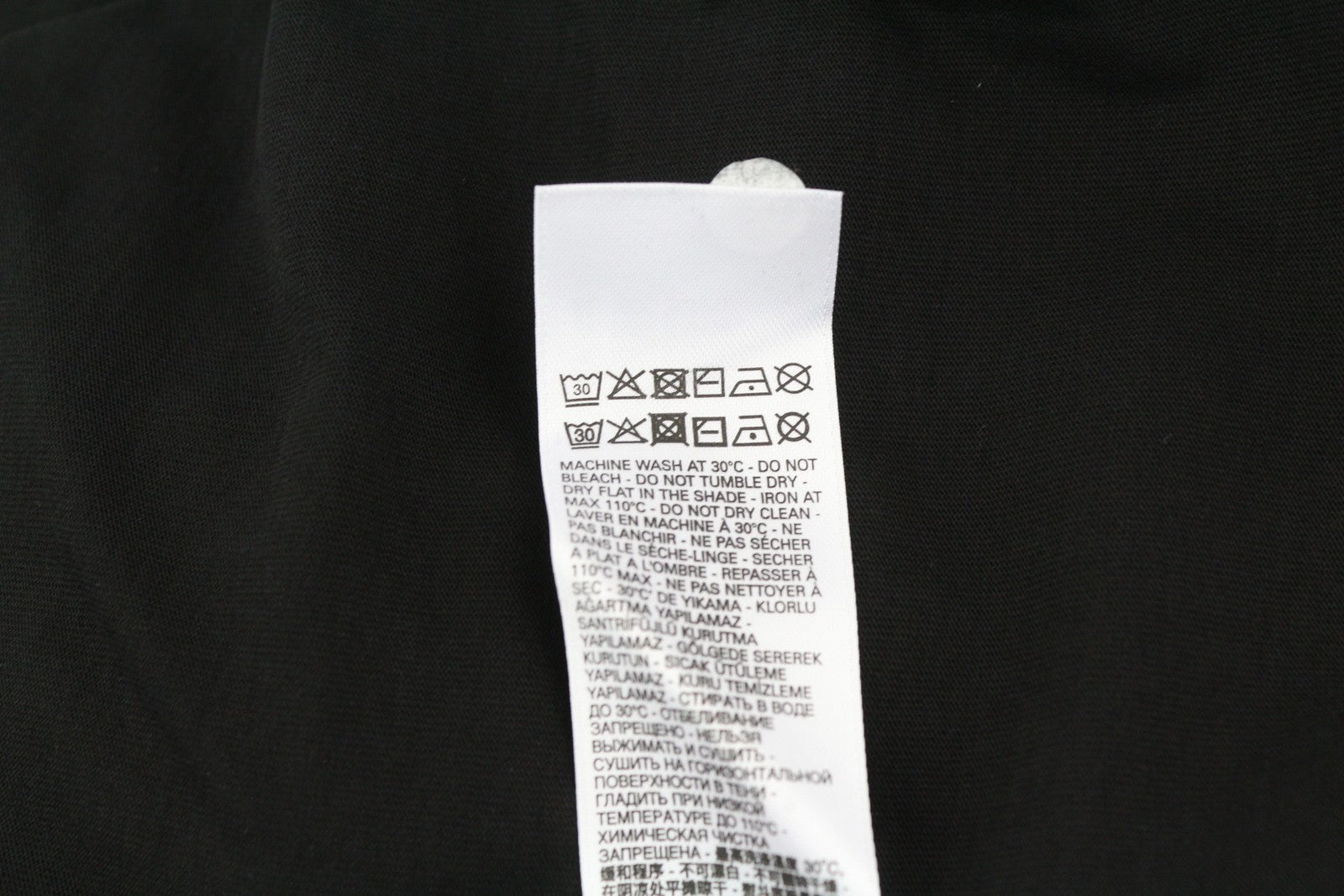 DIESEL T-Diegos-K21 vyriški marškinėliai S, juodi, tamprūs, trumpomis rankovėmis, su logotipu priekyje.